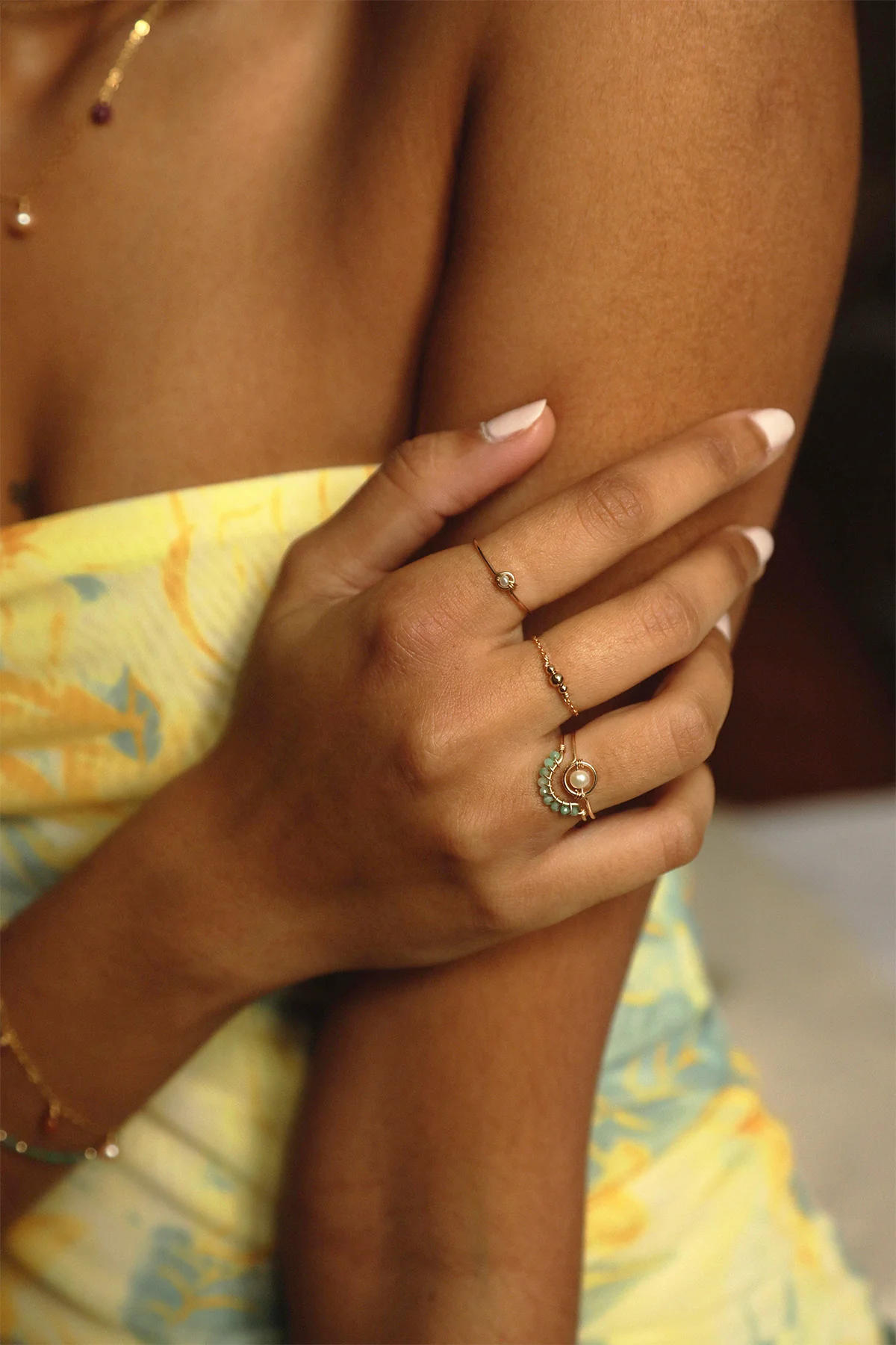 Bague chaînette Chance - Image 3