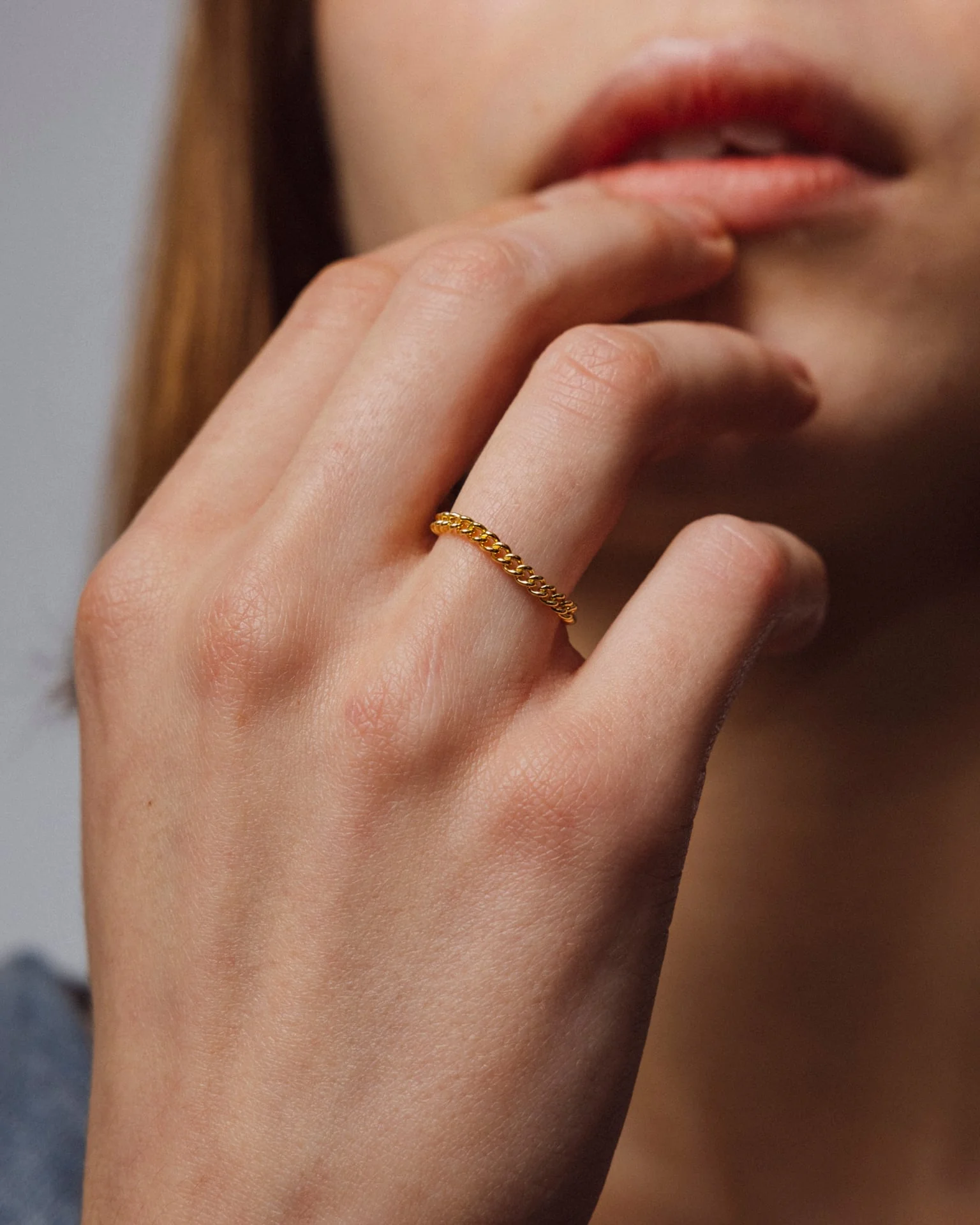 Bague chaînette Mona - Image 2