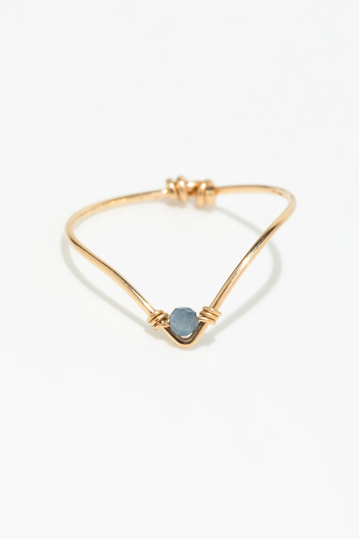 Bague Chevron - Saphir