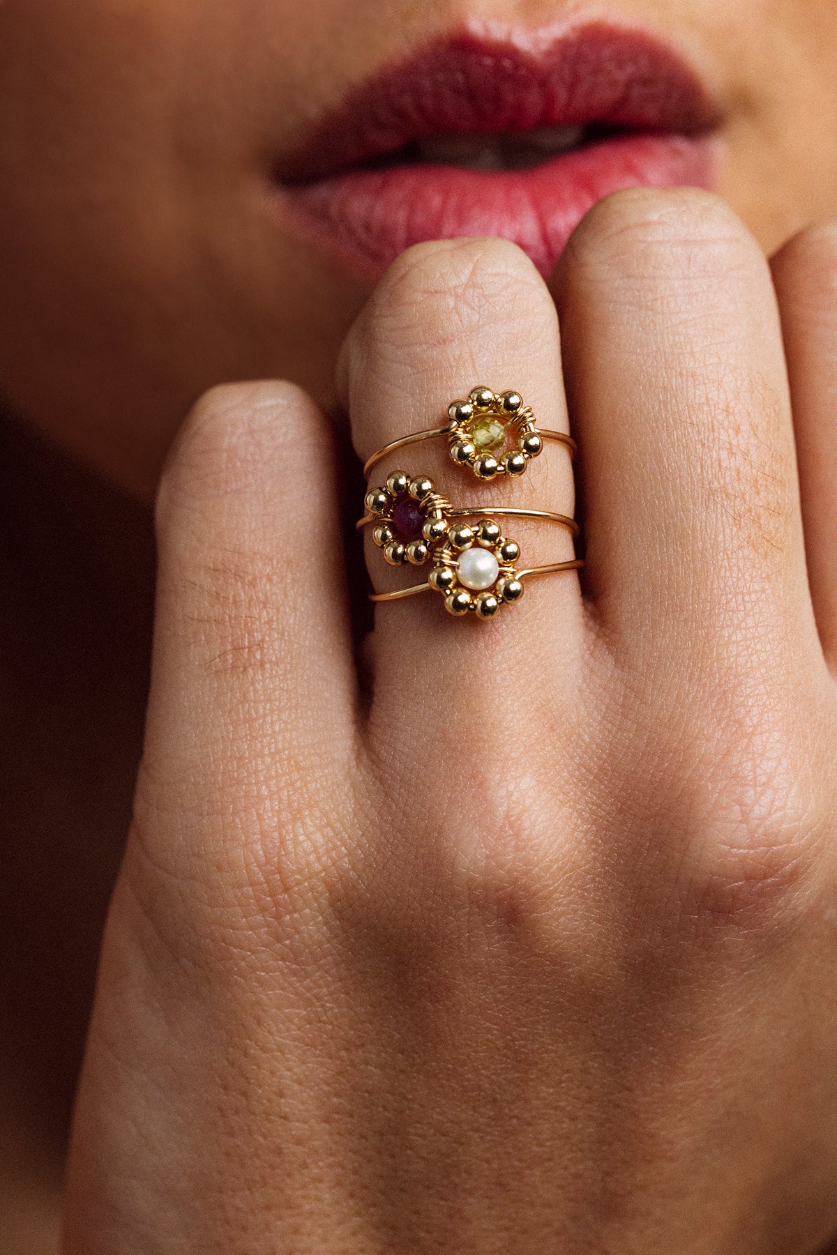 Bague Daisy - Perle de culture - Image 5