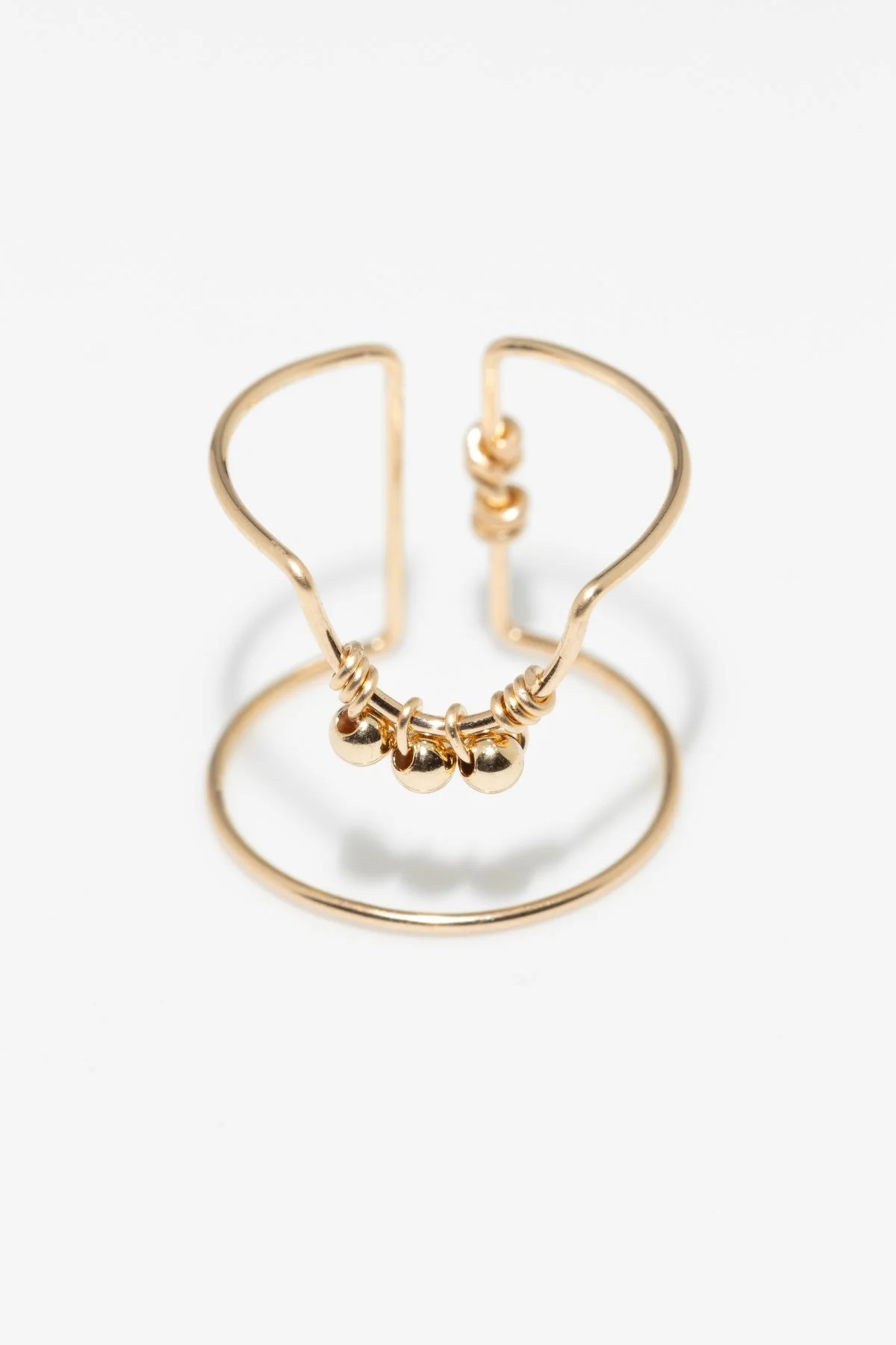 Bague d'ongle Tissage
