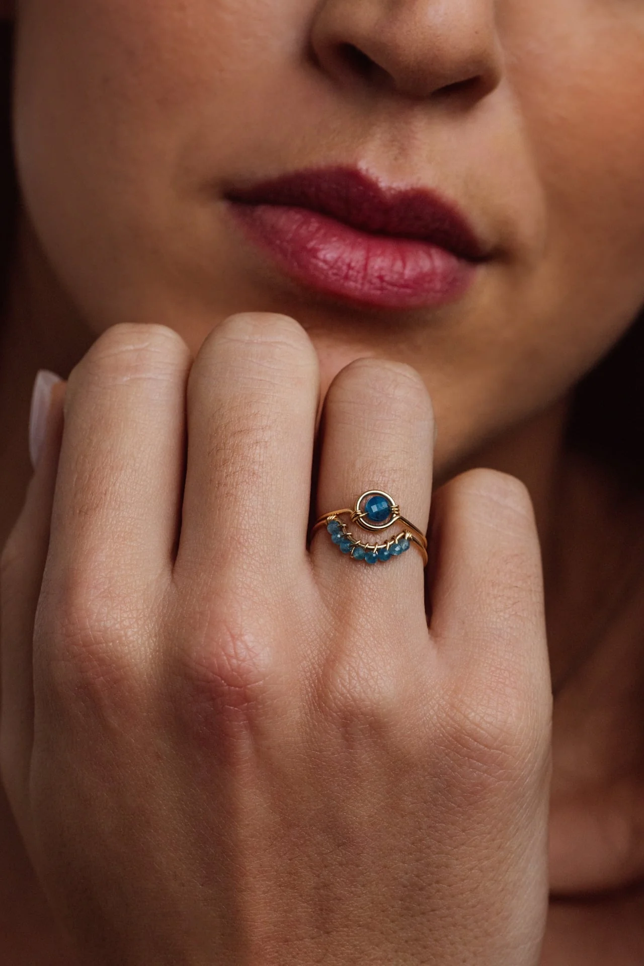 Bague Frida - Apatite - Image 2