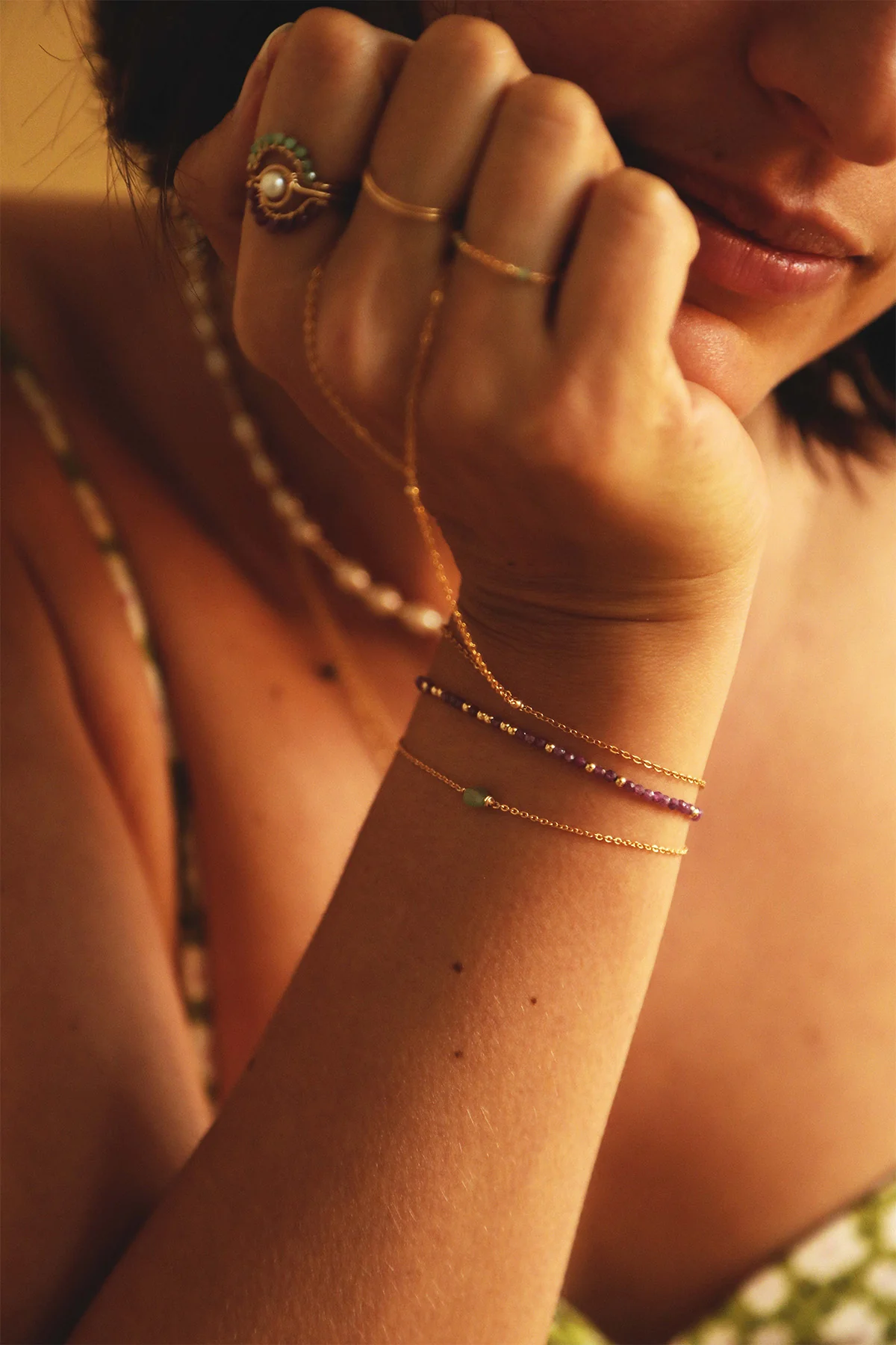 Bague Frida - Émeraude - Image 5
