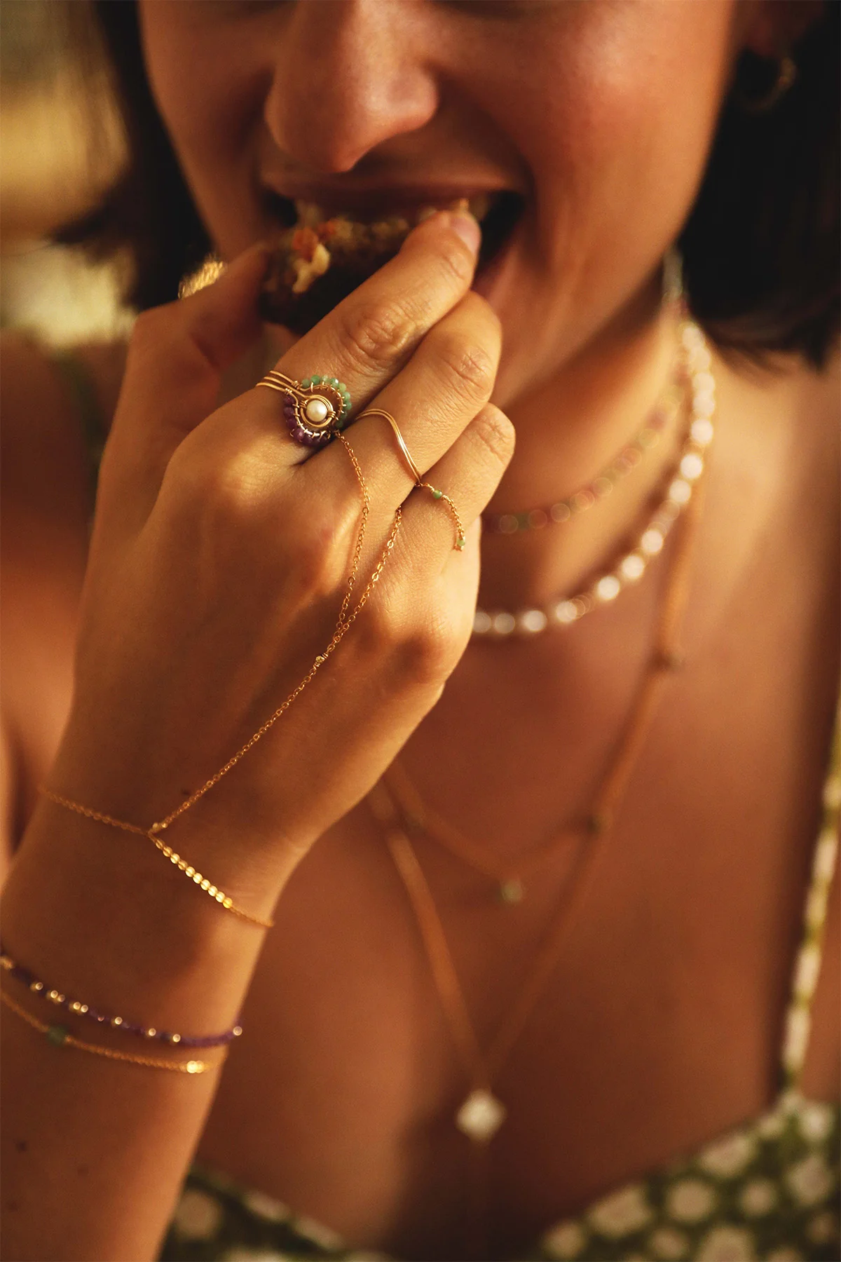 Bague Frida - Émeraude - Image 6