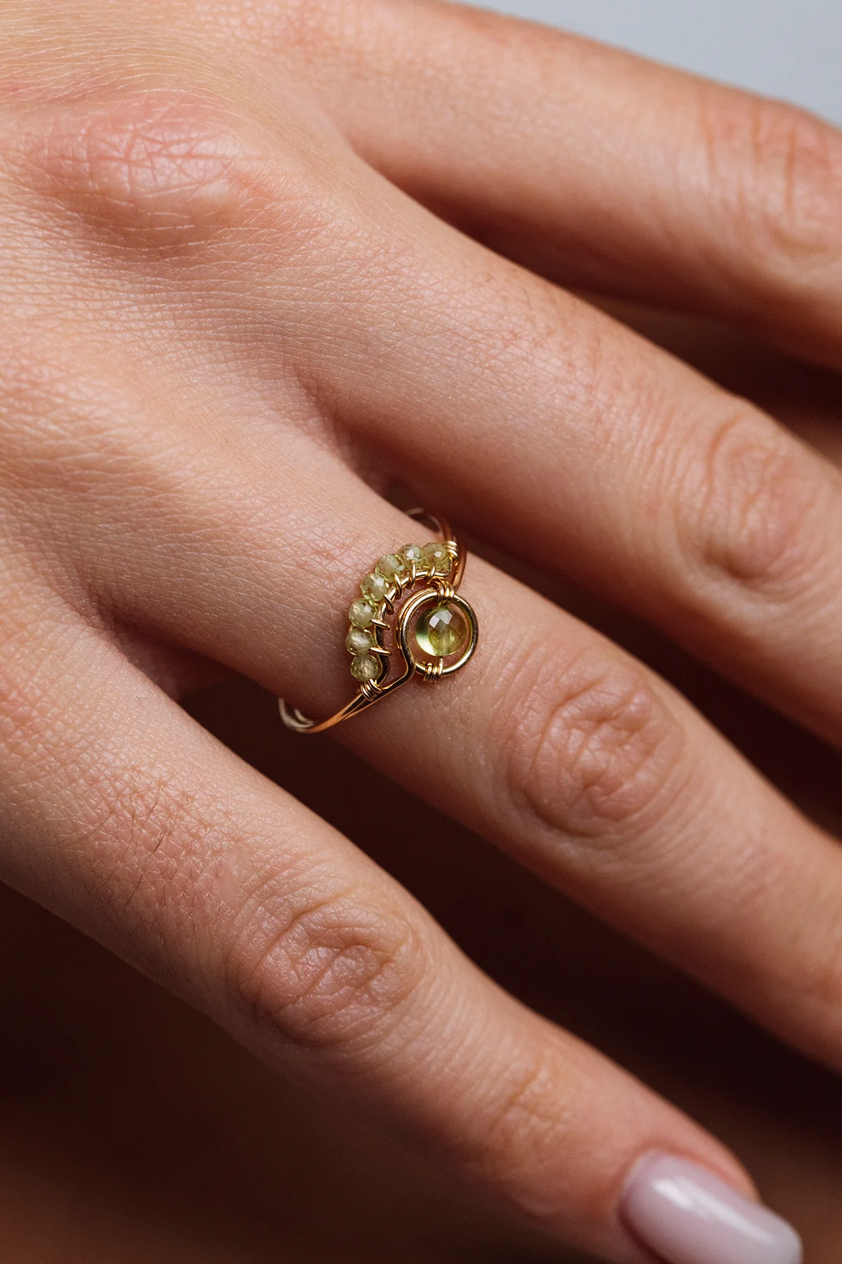 Bague Frida - Peridot - Image 2