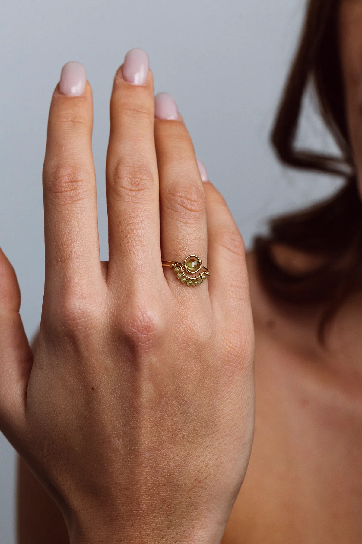 Bague Frida - Peridot - Image 3