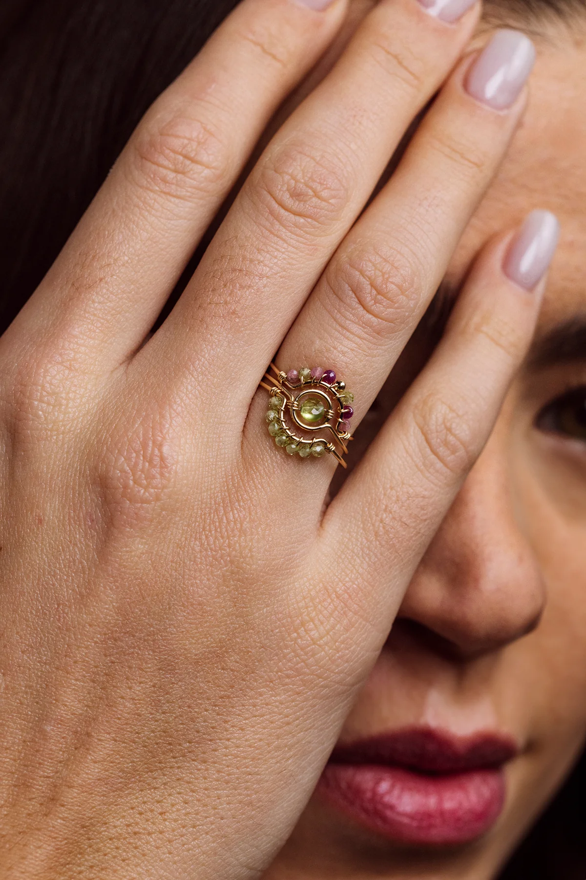 Bague Frida - Peridot - Image 4