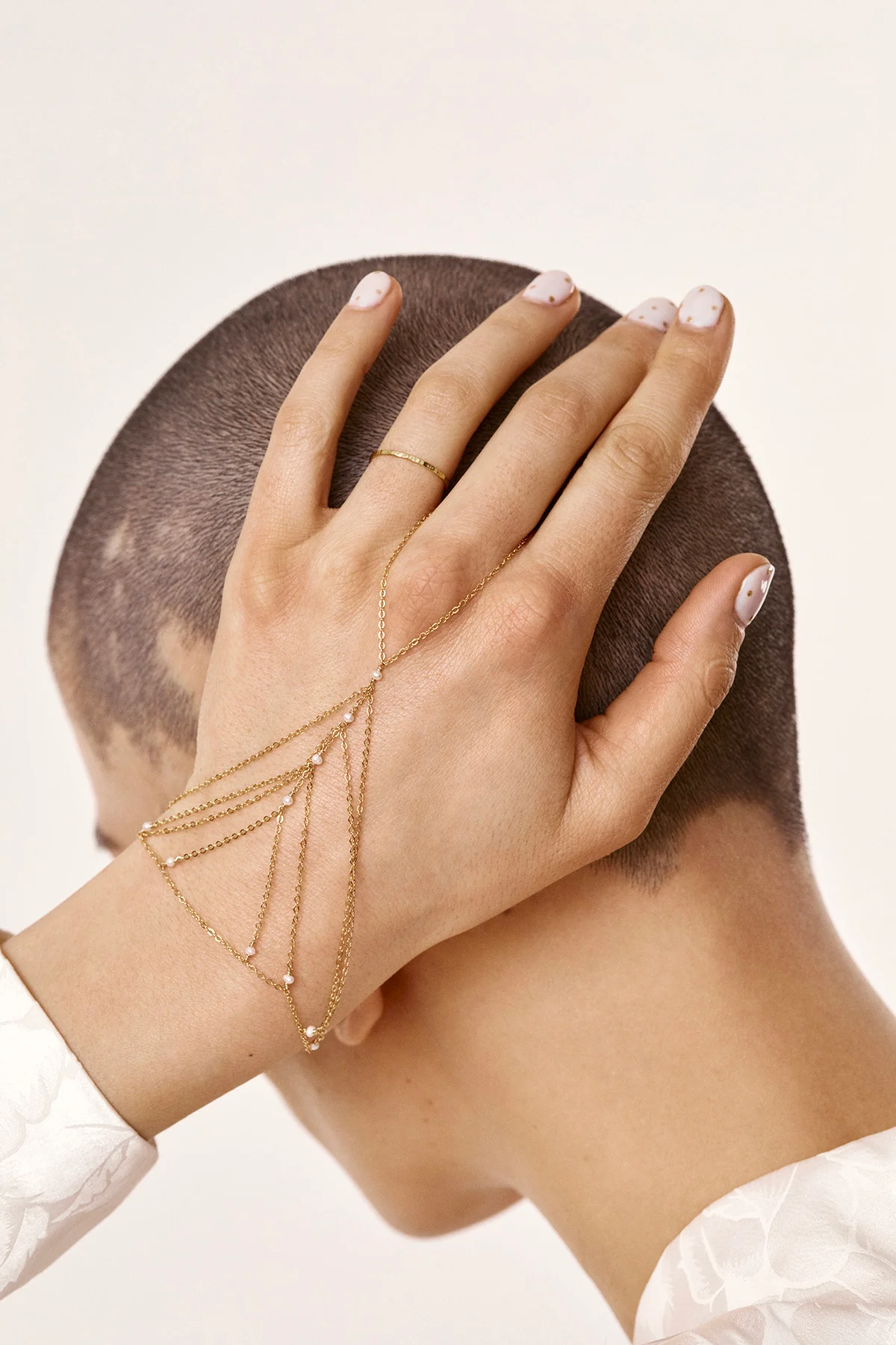Bague Martelé dense - Or 750‰ - Image 4