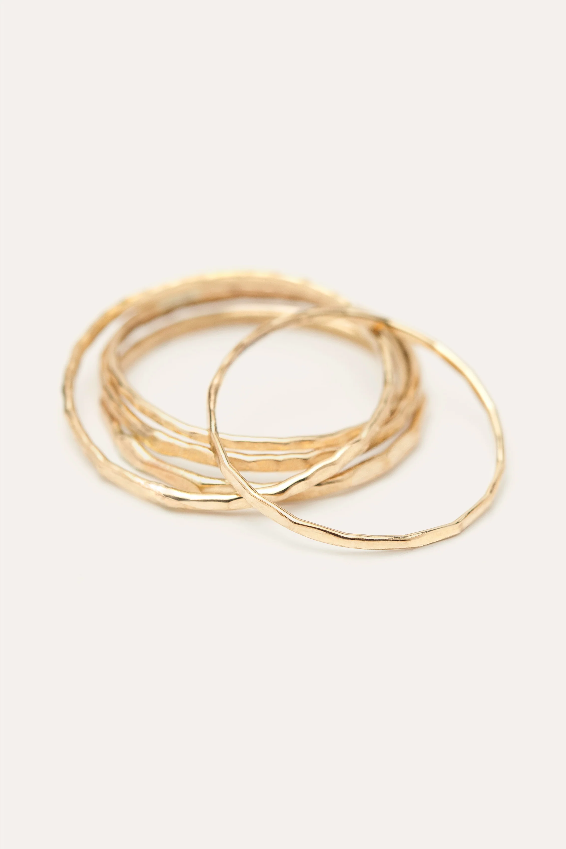 Bague Martelé dense - Or 750‰ - Image 7