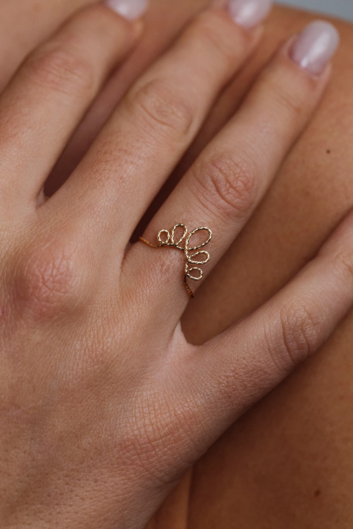 Bague Pétale Éclat - Image 2