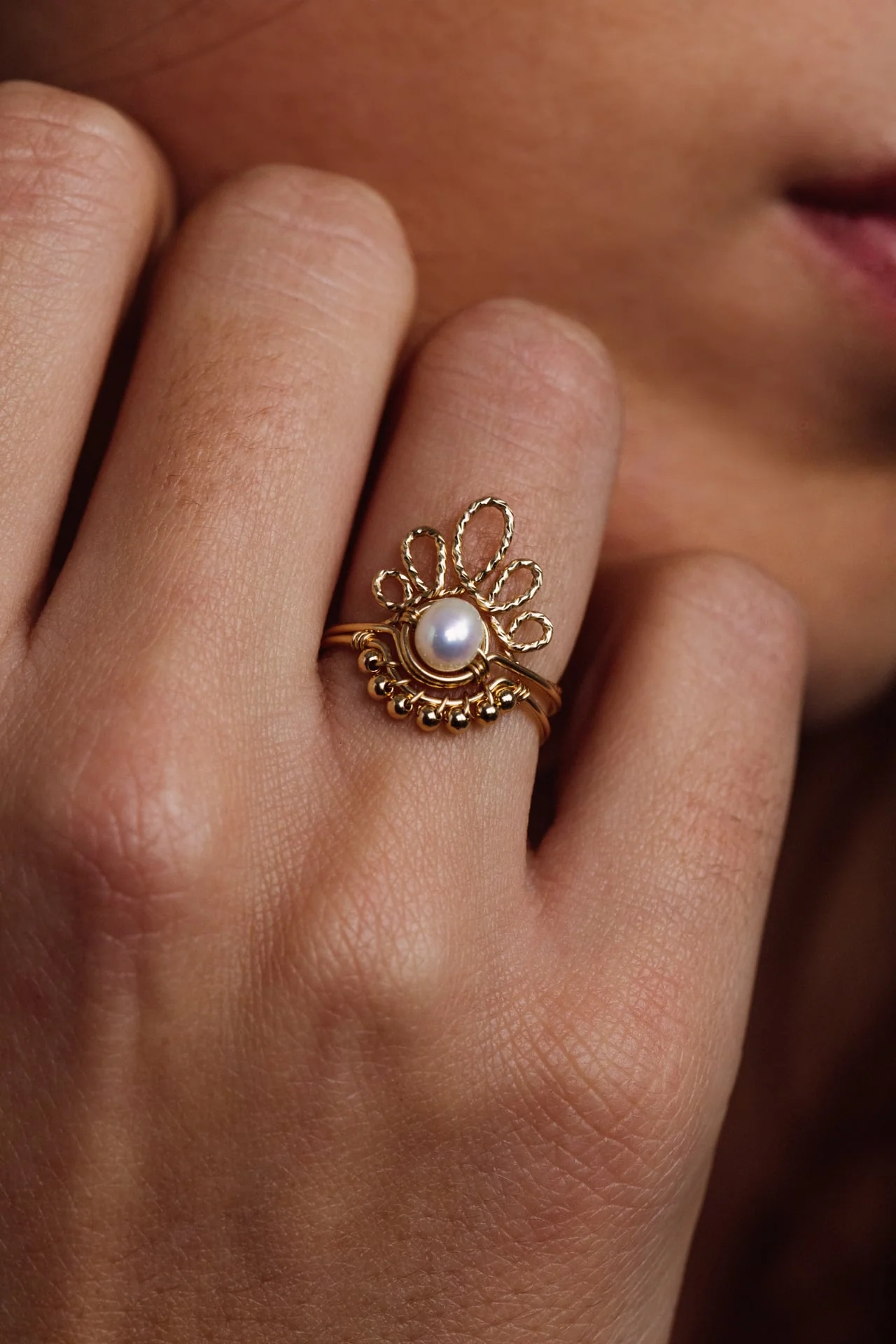 Bague Frida perles - Image 3