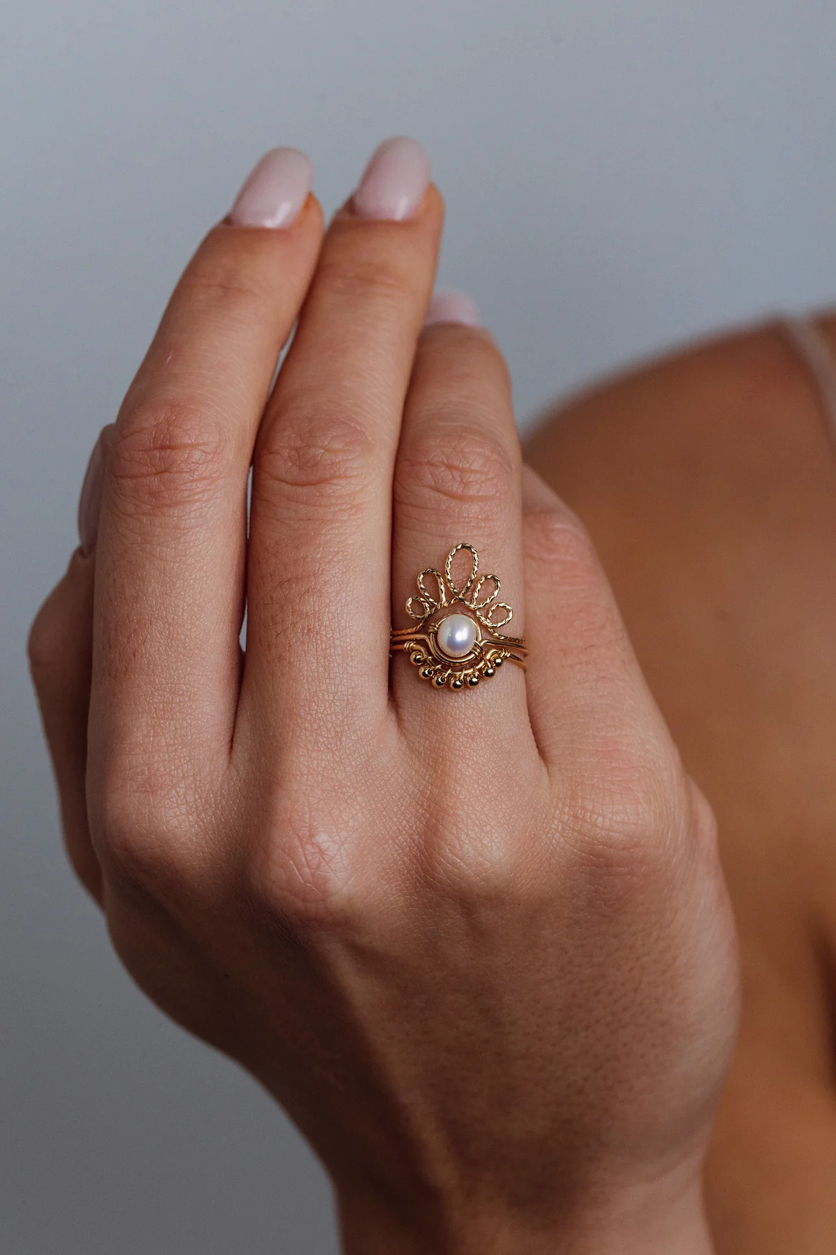 Bague Pétale Éclat - Image 4