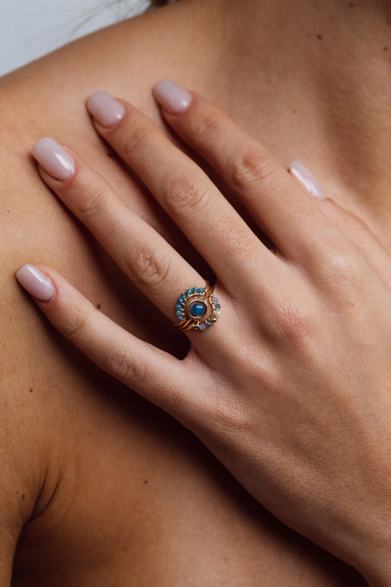 Bague Swan - Apatite - Image 3