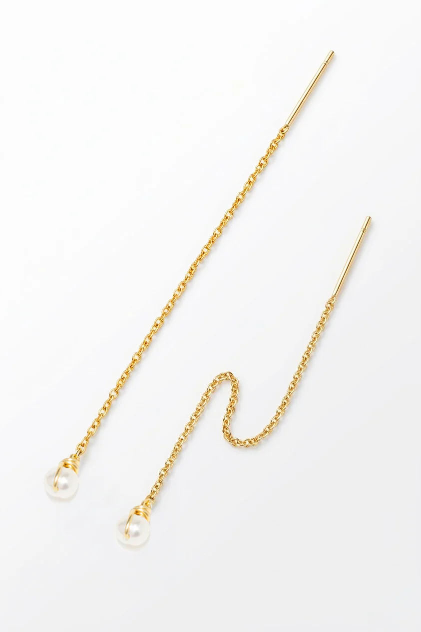 Bijou d'oreille Stella multi-positions - Perles de culture - Image 4