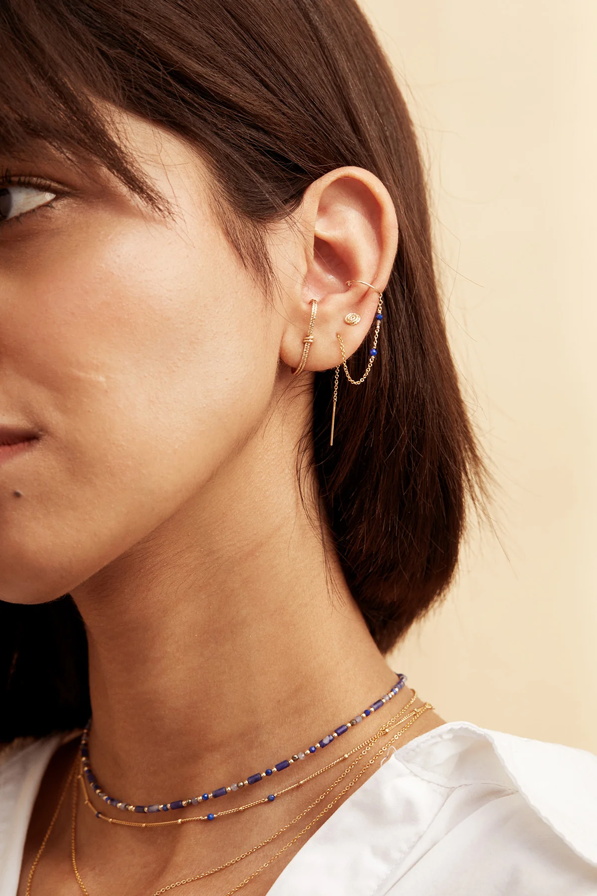 Boucle d'oreille Illusion Éclat - Image 3