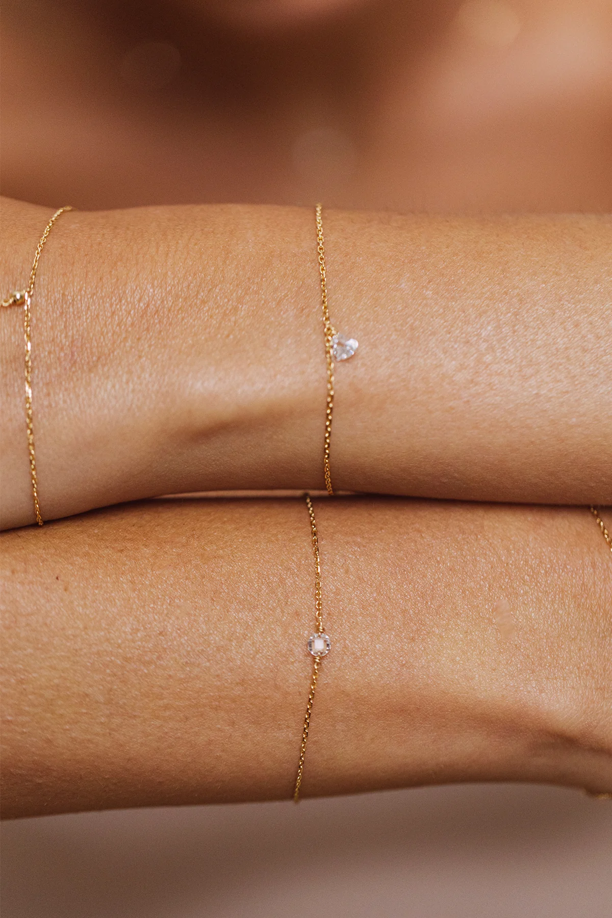 Bracelet chaîne Oriana - Or 750‰ Diamant blanc - Image 3