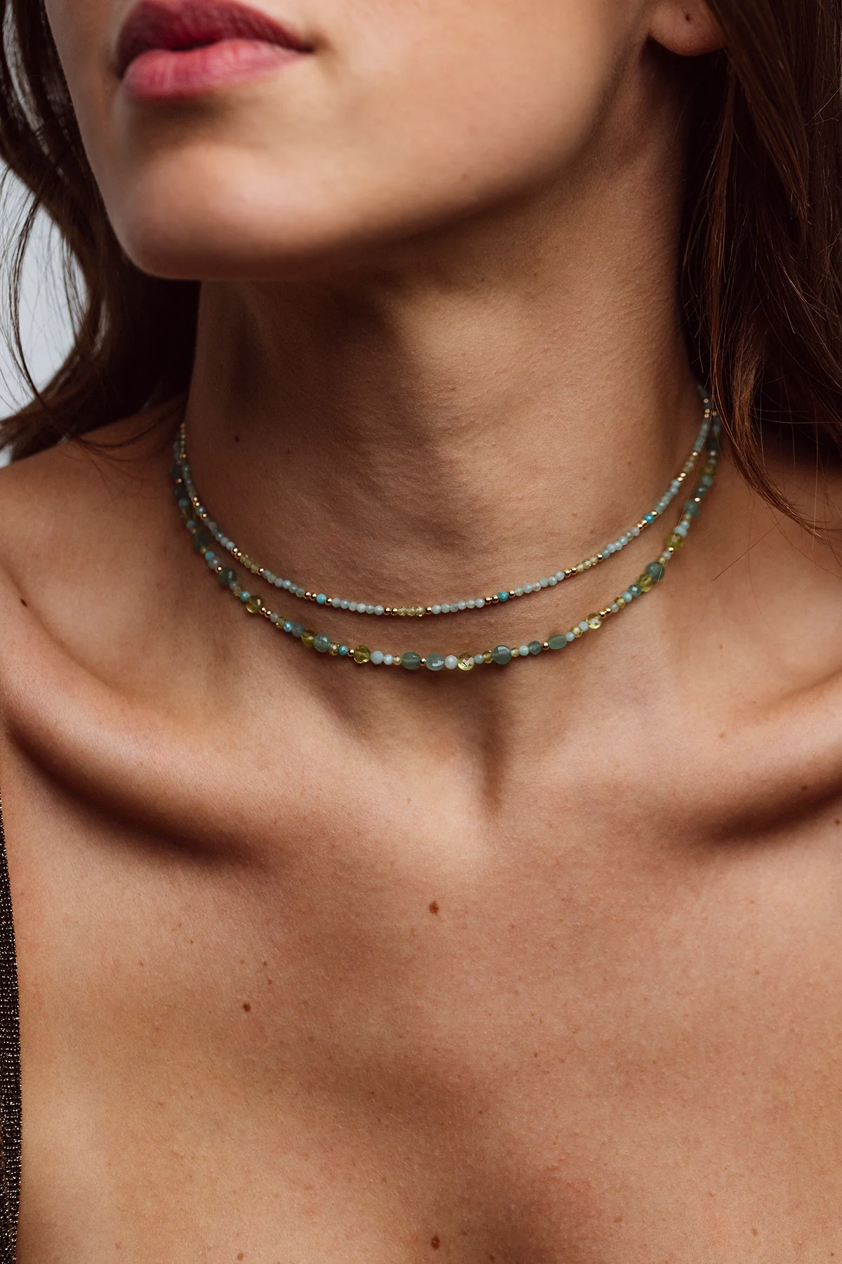 Bracelet - Collier Queen - Menthe à l'eau - Image 3