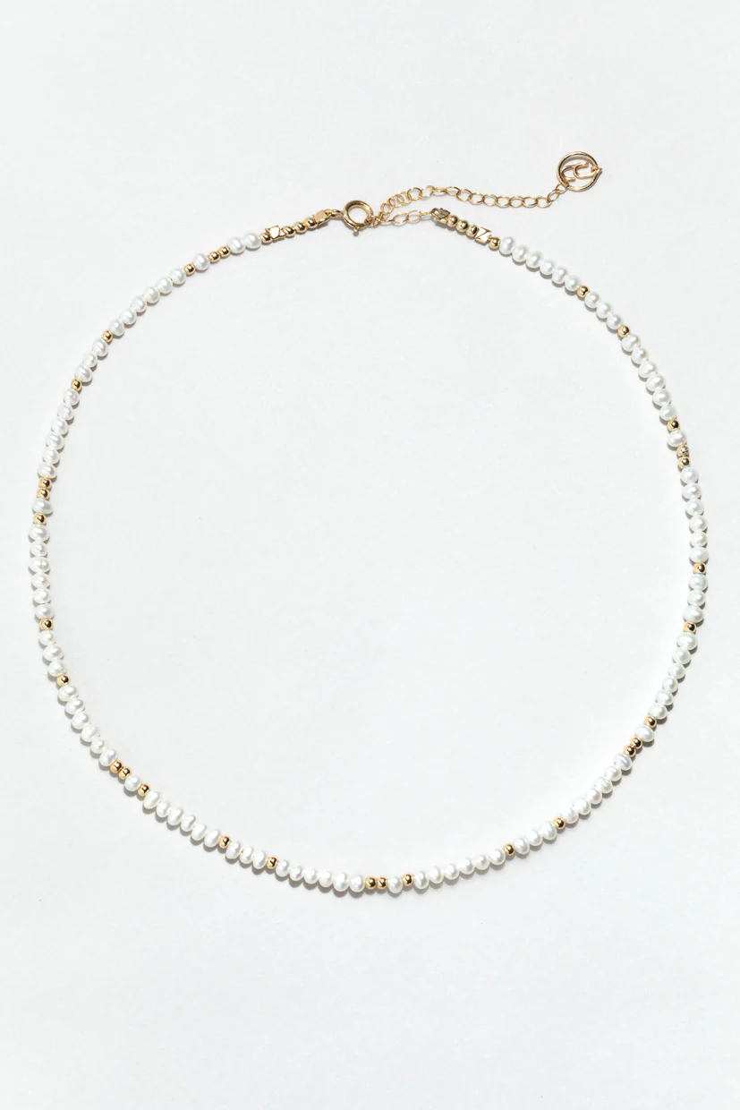 Bracelet-collier Queen - Perle de culture - Image 4