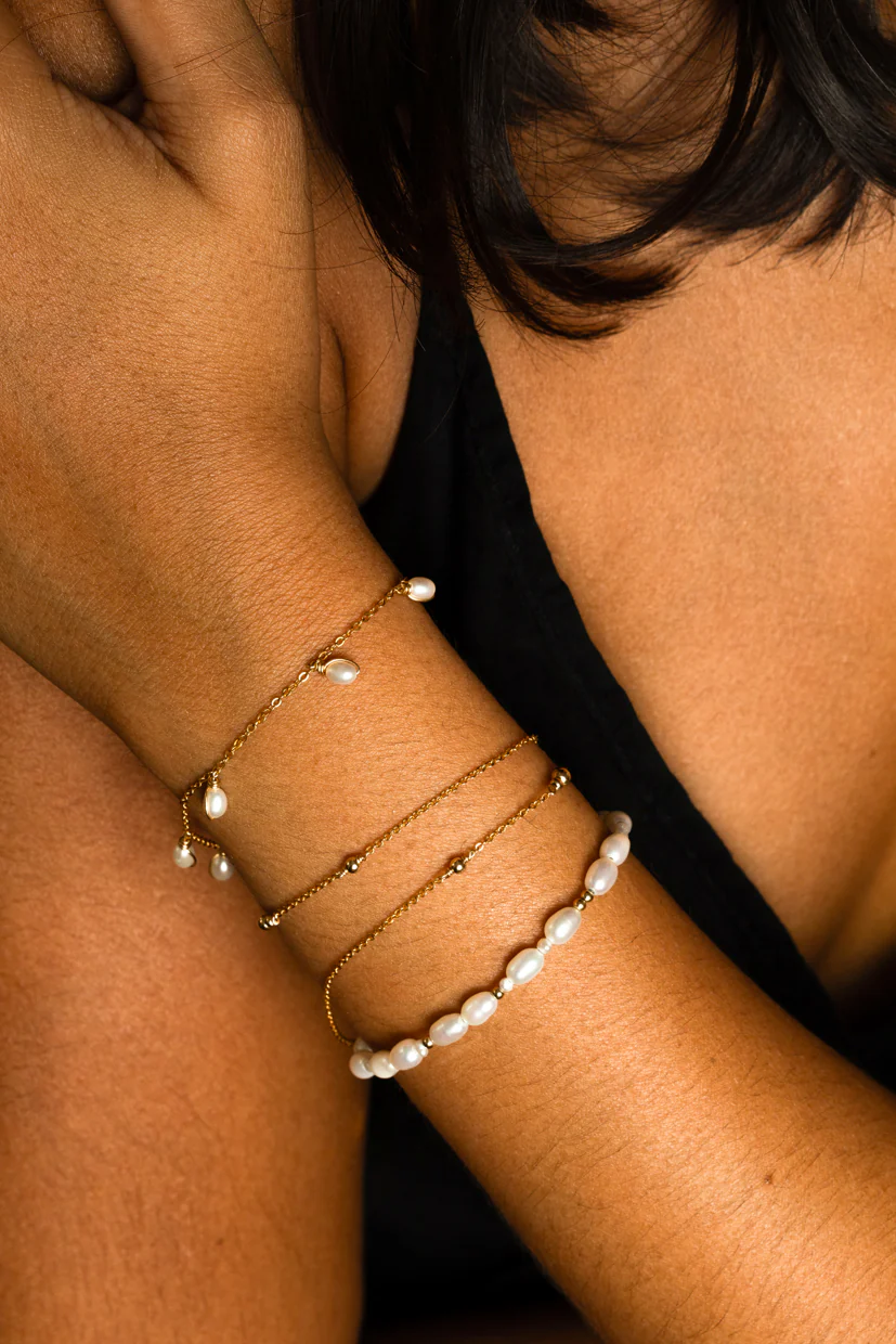 Bracelet Faraya - Perles de culture - Image 4