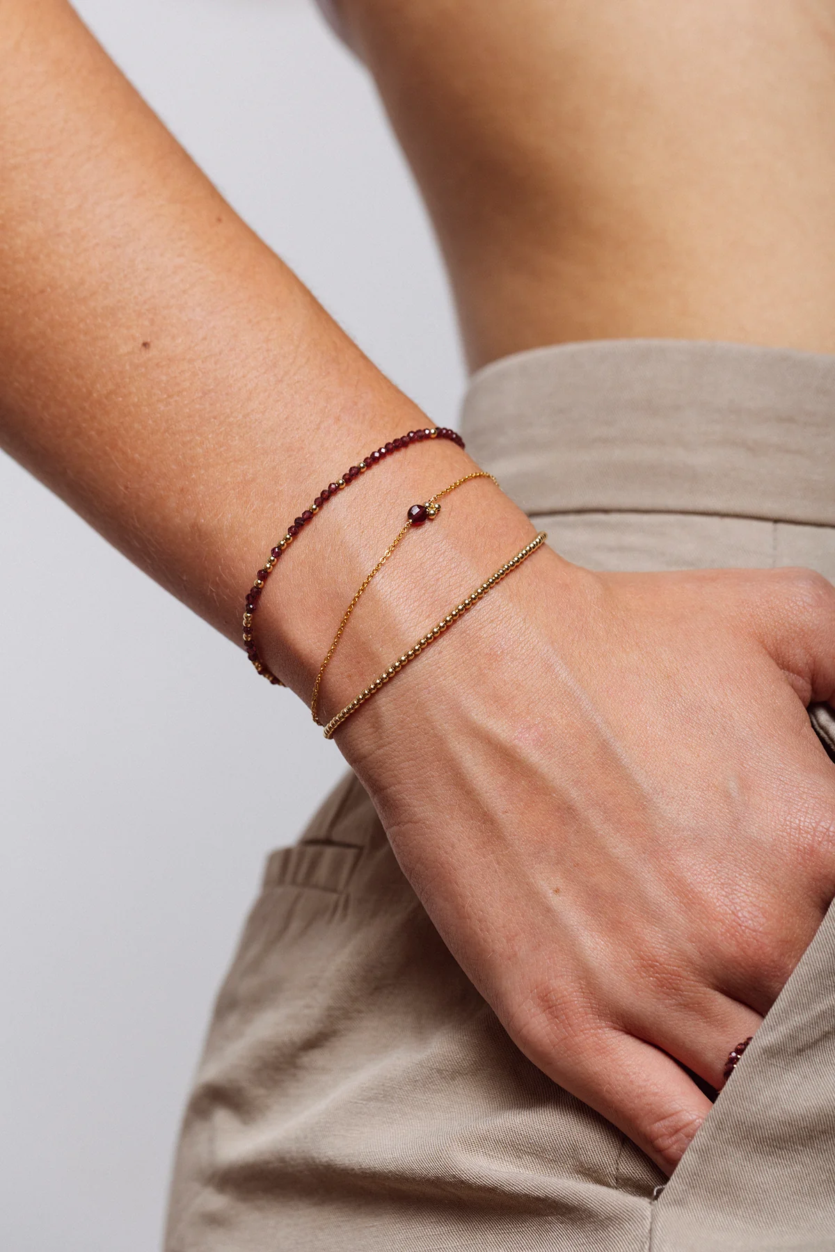 Bracelet Queen perles - Image 3