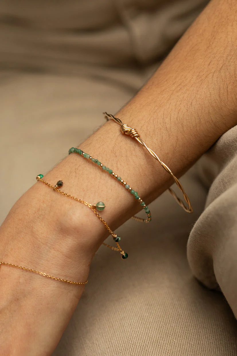 Bracelet Queen - Émeraude - Image 3