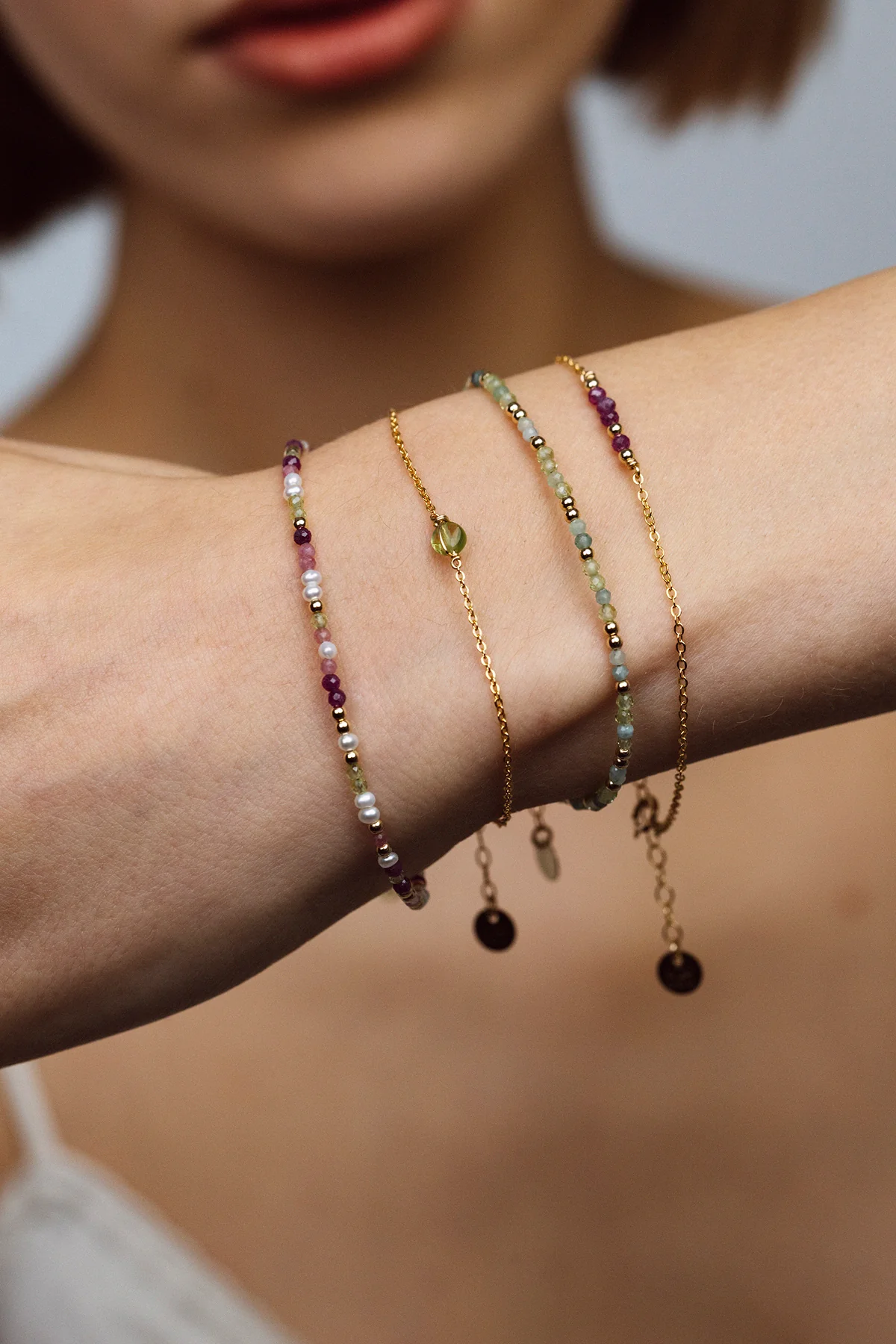 Bracelet Queen - Menthe à l'eau - Image 3