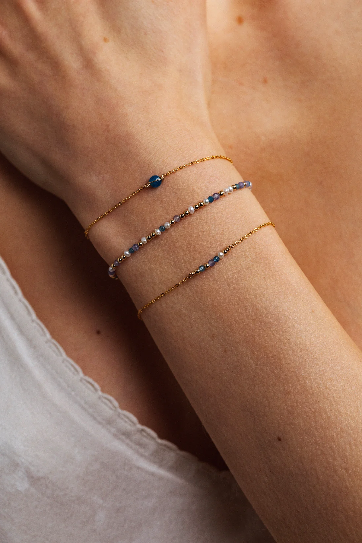 Bracelet Stella - Apatite - Image 2
