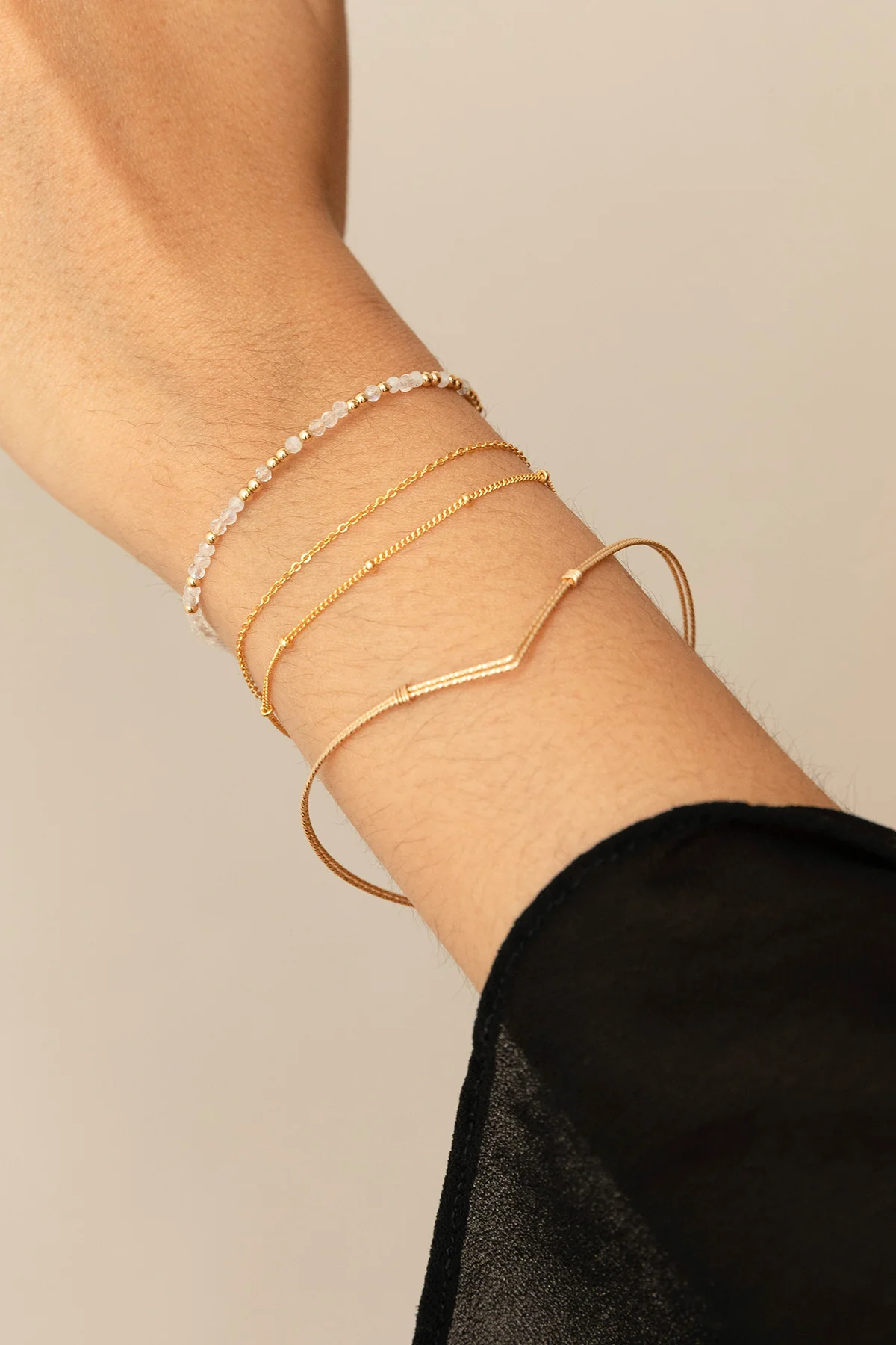 Bracelet double Satellite - Image 3