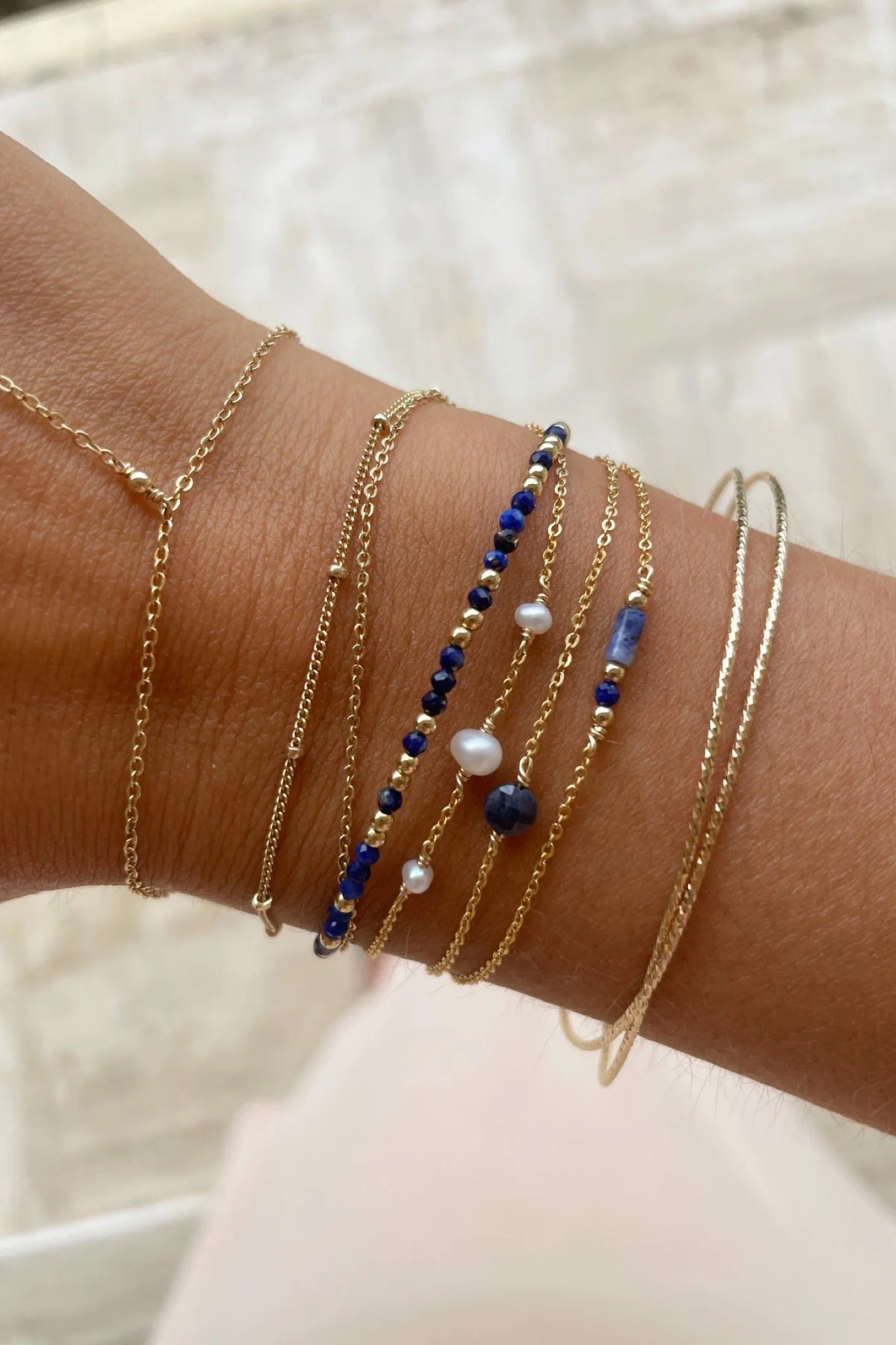Bracelet Stella - Saphir - Image 5