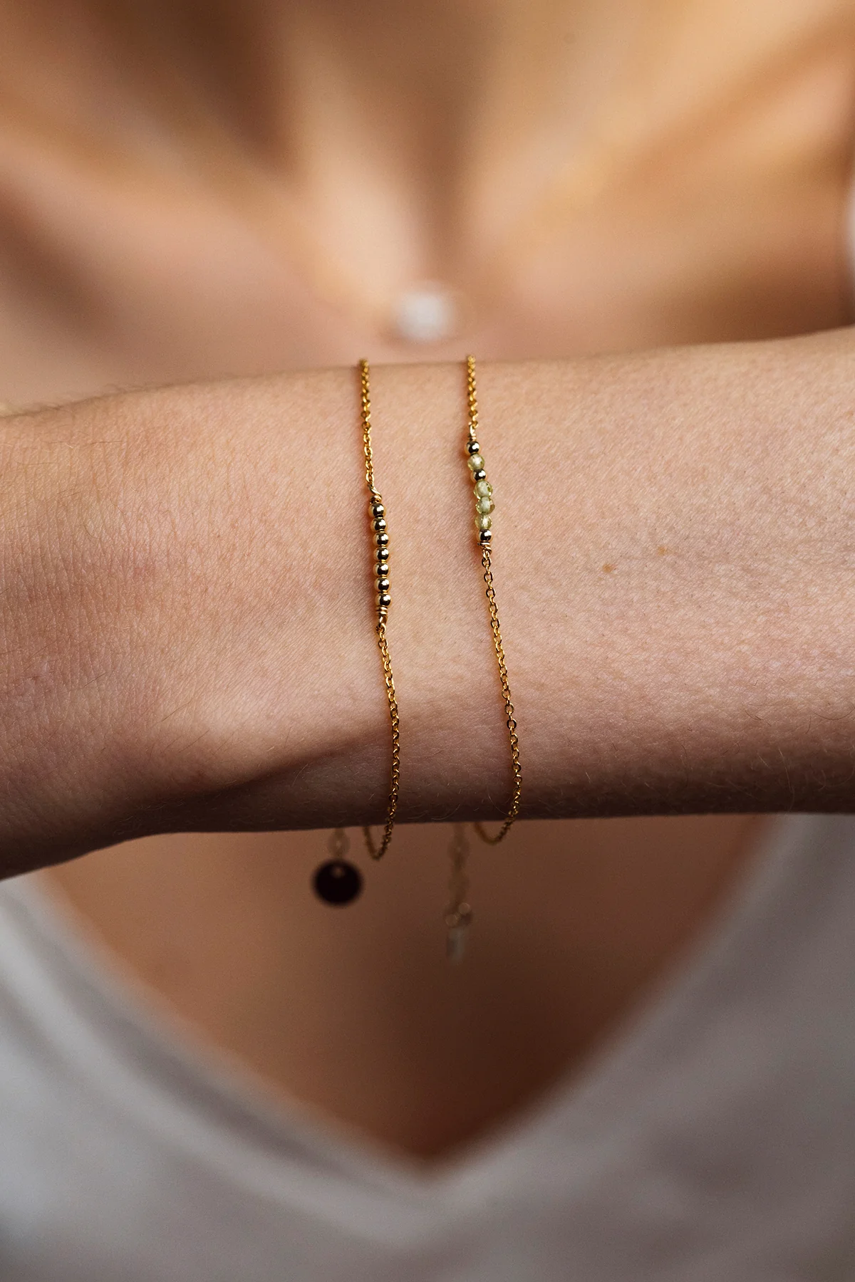 Bracelet Théa - Péridot - Image 2