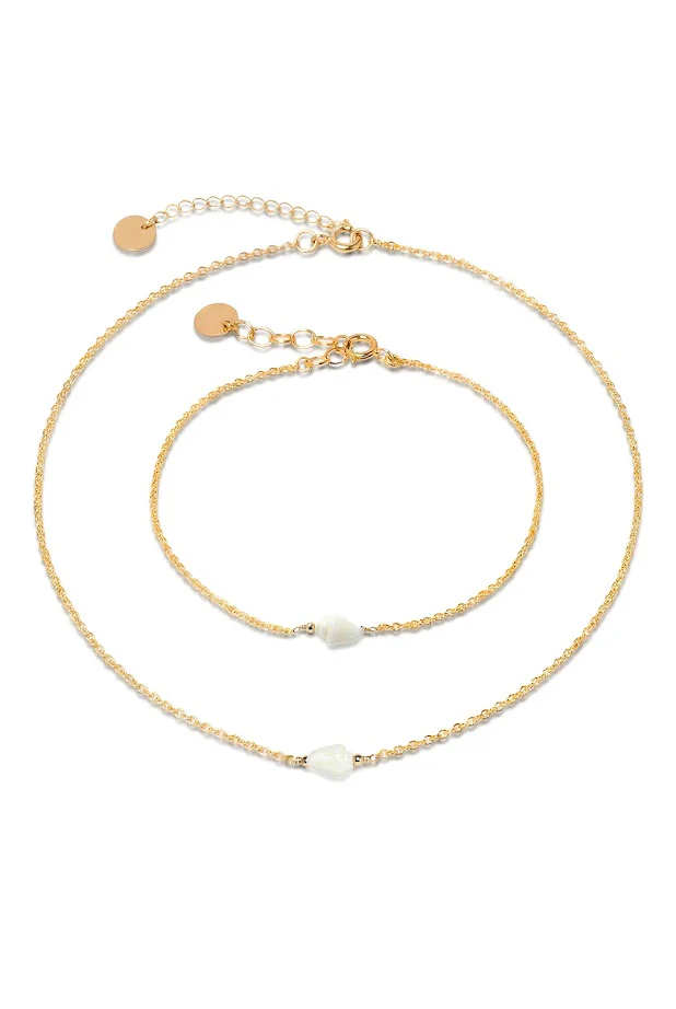 Coffret Collier - Bracelet Stella - Coquillage