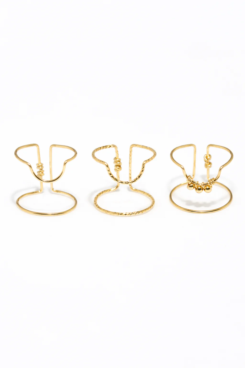 Coffret trio de bagues d'ongle - Image 2