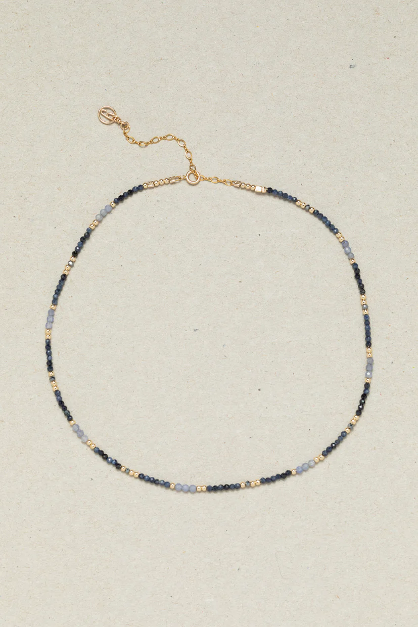 Collier-Bracelet double Queen - Azur - Image 9