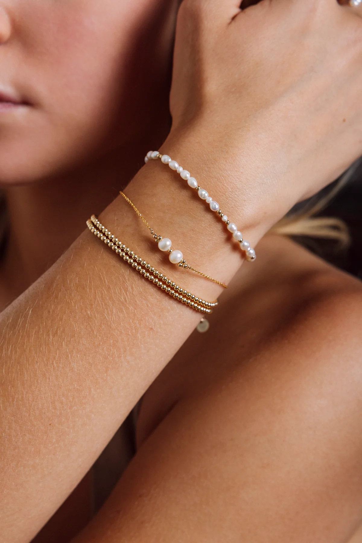 Collier-Bracelet double Queen - Or - Image 5