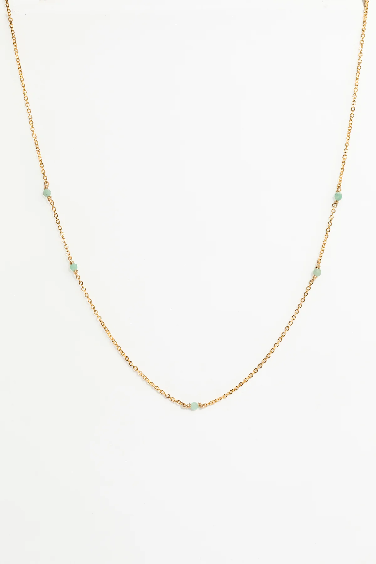 Collier-Bracelet double Satellite - Émeraude - Image 3