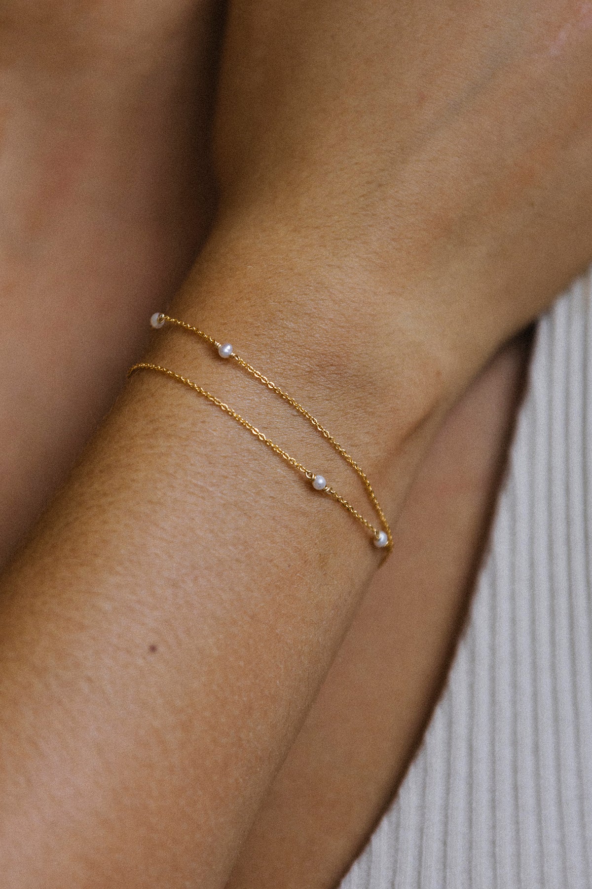 Collier-Bracelet Satellite - Perles de culture - Image 3