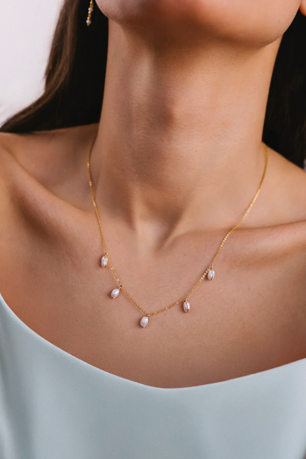 Collier Faraya - Perles de culture - Image 3
