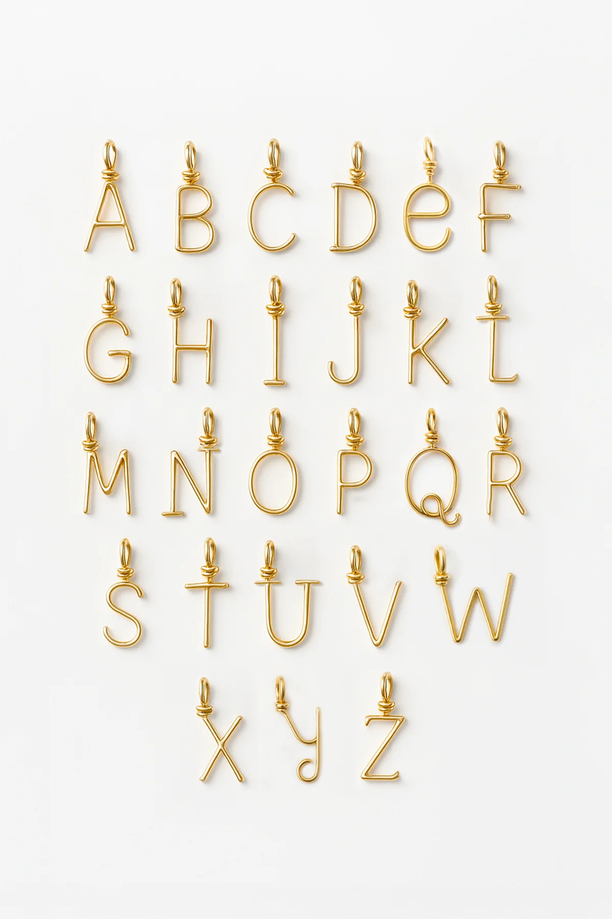 Collier lettre personnalisé - Image 4