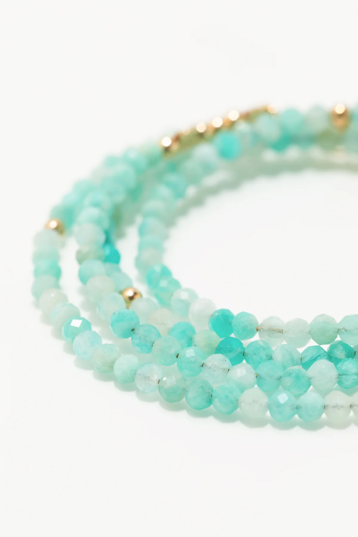 Collier Queen 40cm - Amazonite - Image 3
