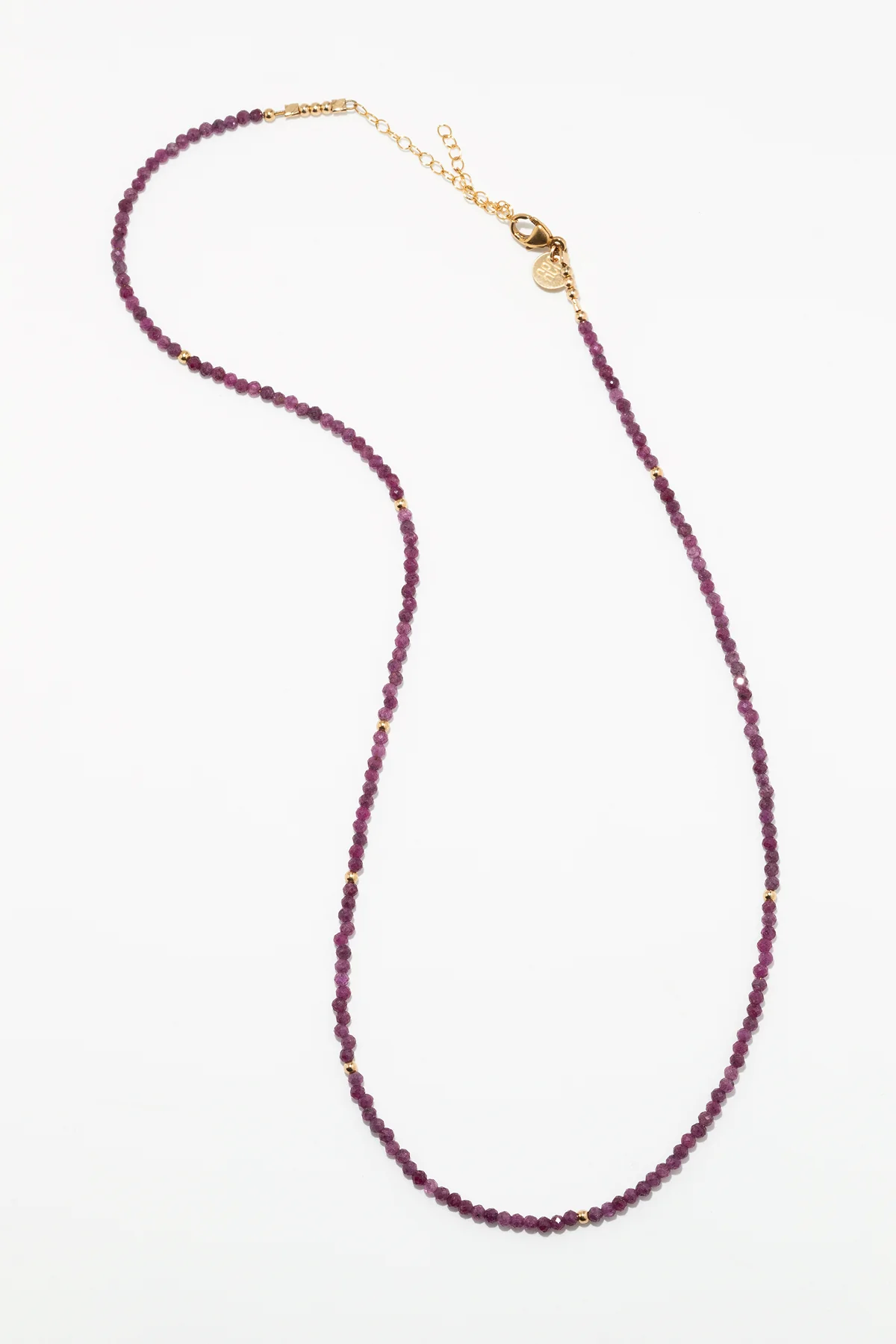 Collier Queen 40cm - Rubis