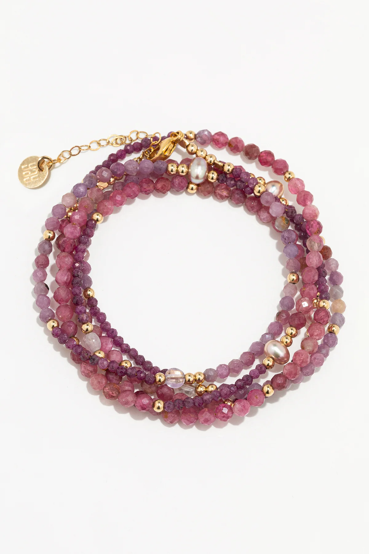 Collier Queen 80cm - Grenadine