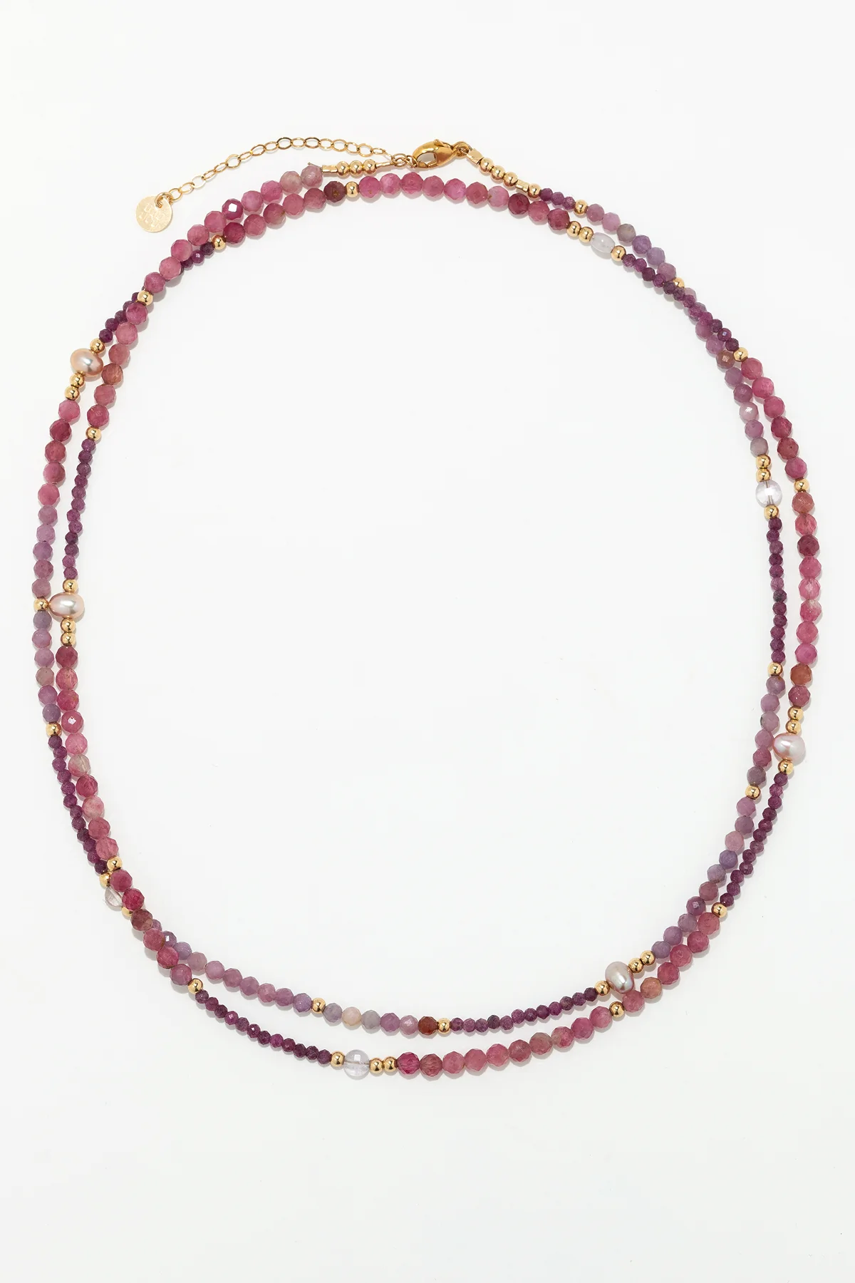 Collier Queen 80cm - Grenadine - Image 4