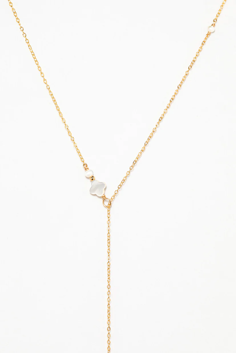 Collier réglable Swan - Nacre - Image 4