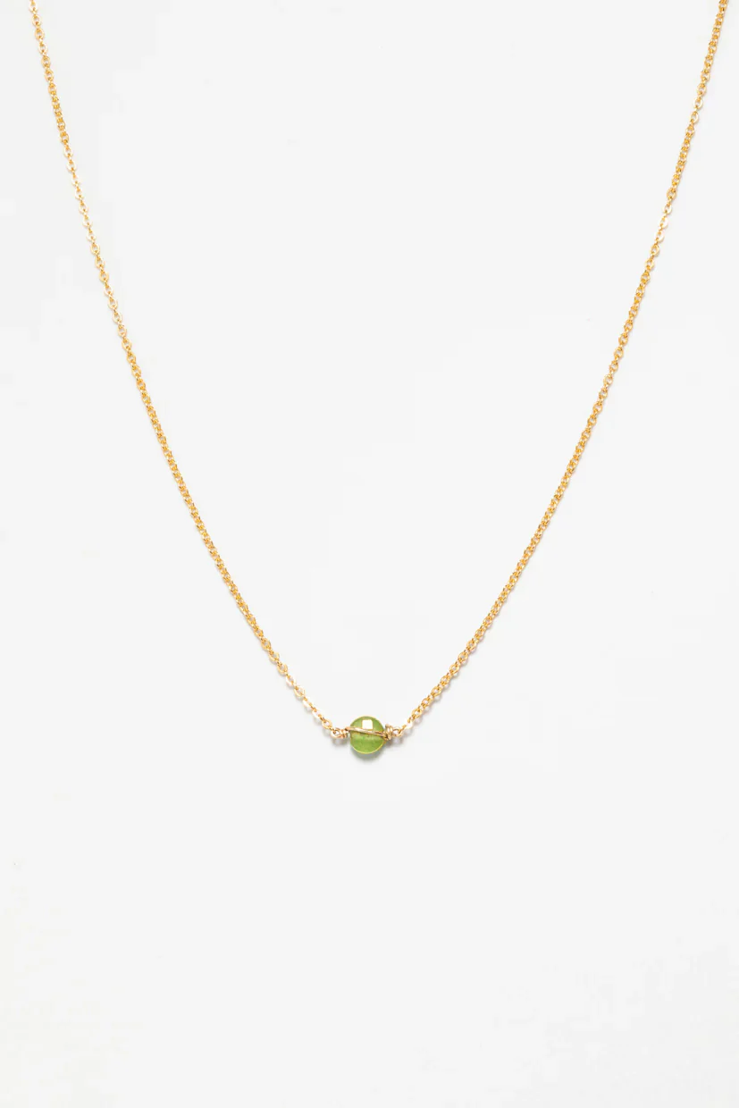 Collier Stella - Péridot