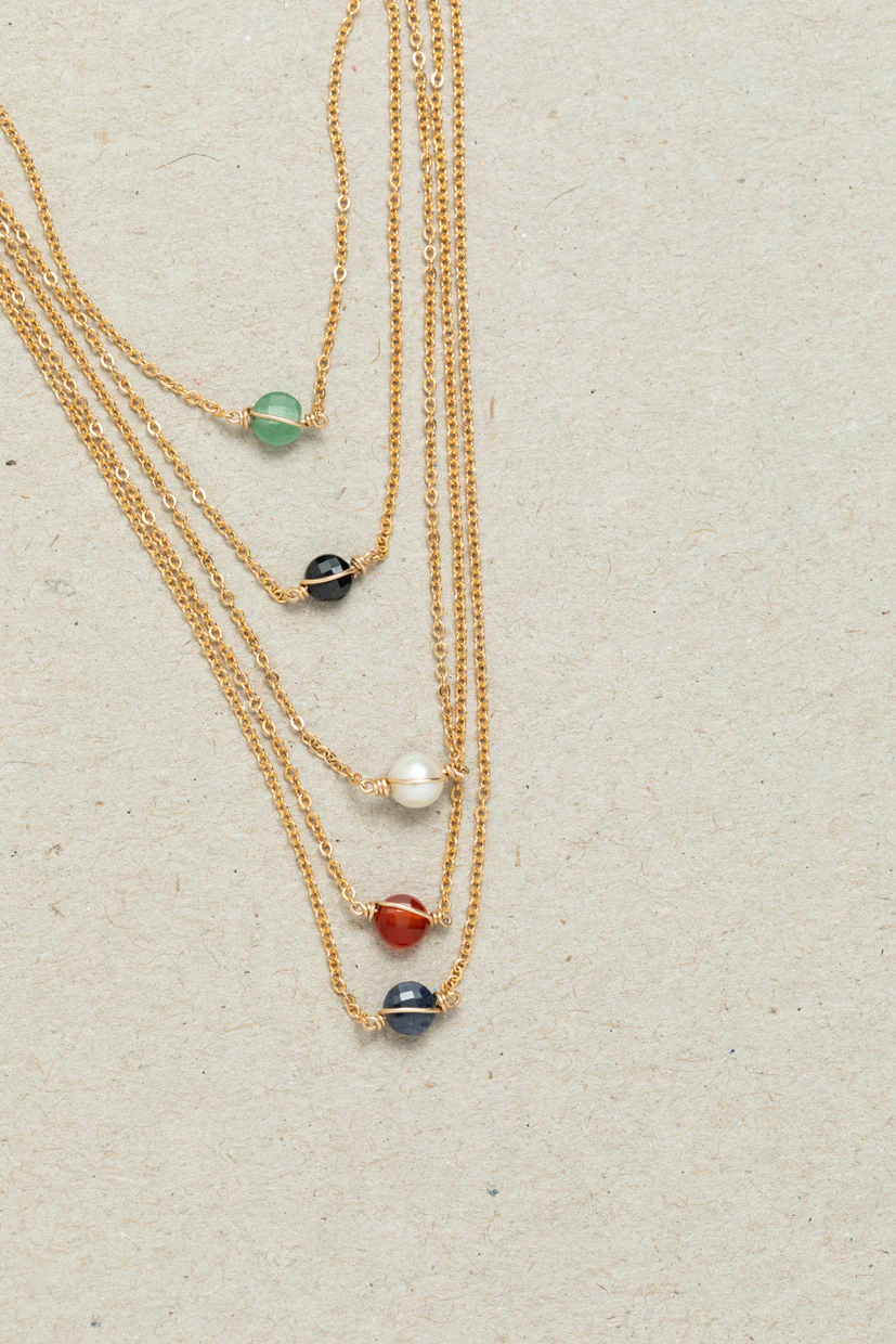 Collier Stella - Spinelle - Image 3