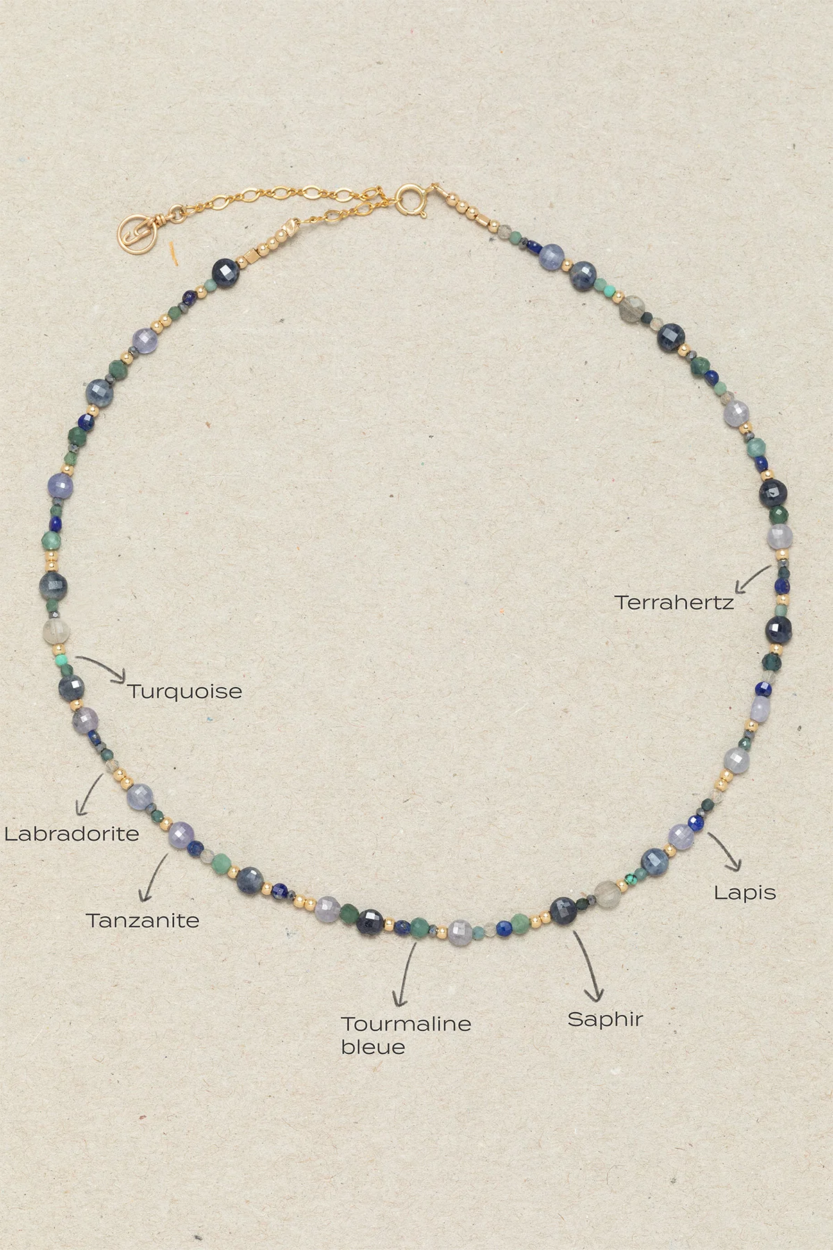 Collier Vénus - Azur - Image 3
