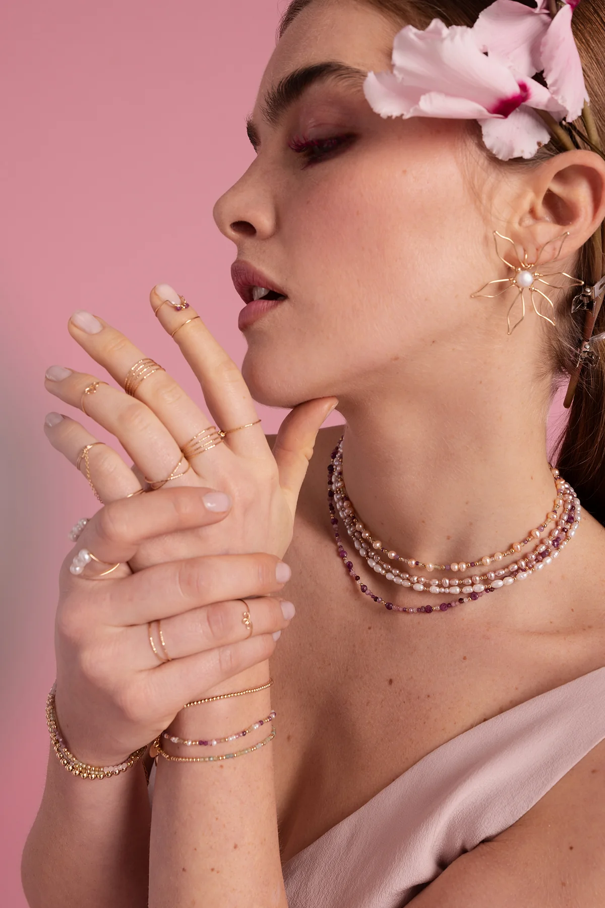Collier Vénus - Grenadine - Image 5