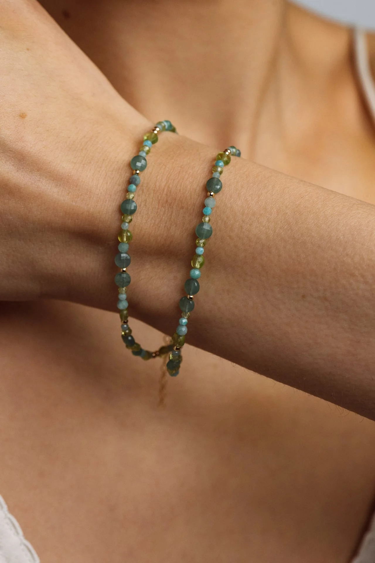 Collier Vénus - Menthe à l'eau - Image 3
