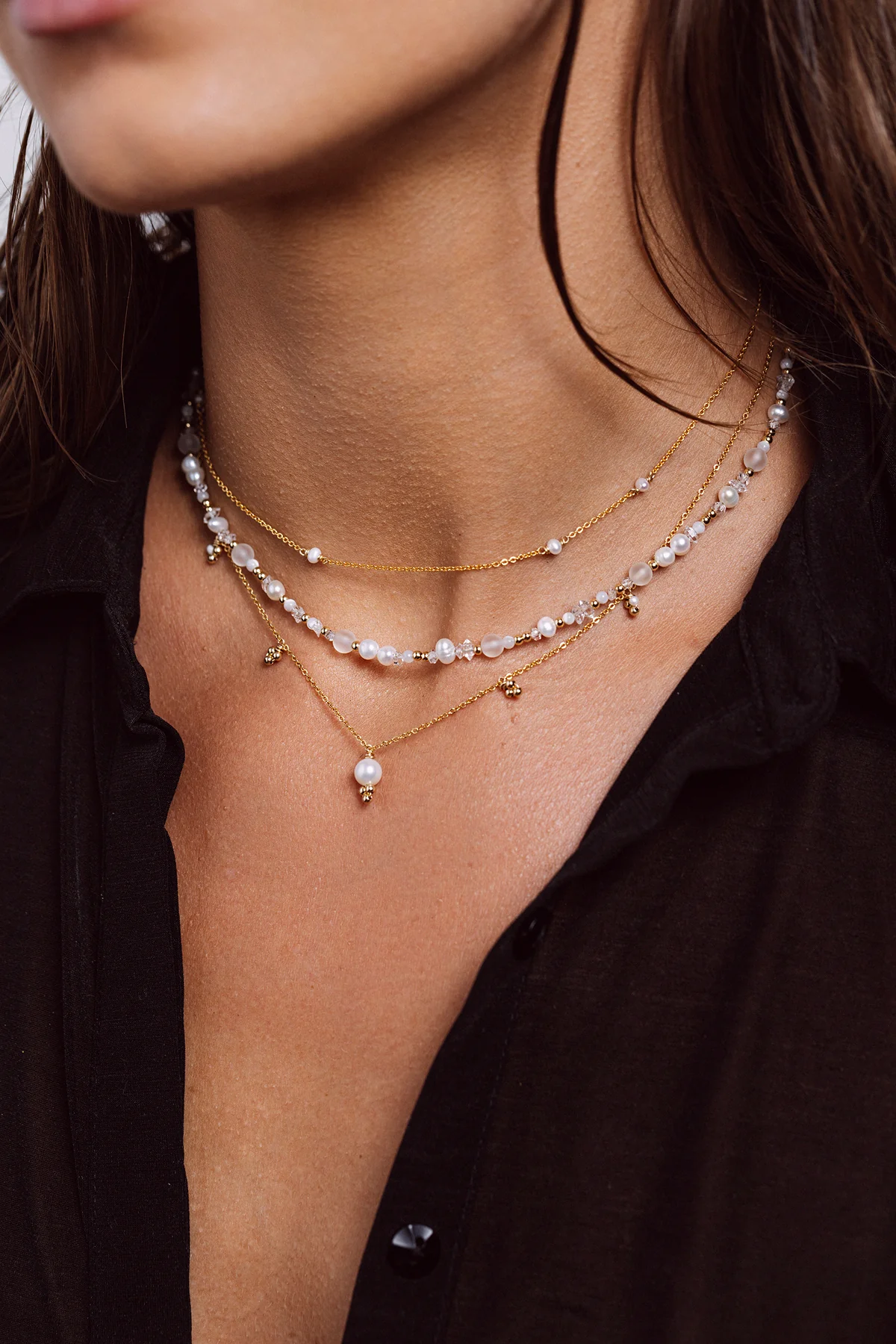 Collier Vénus - Neige éternelle - Image 3