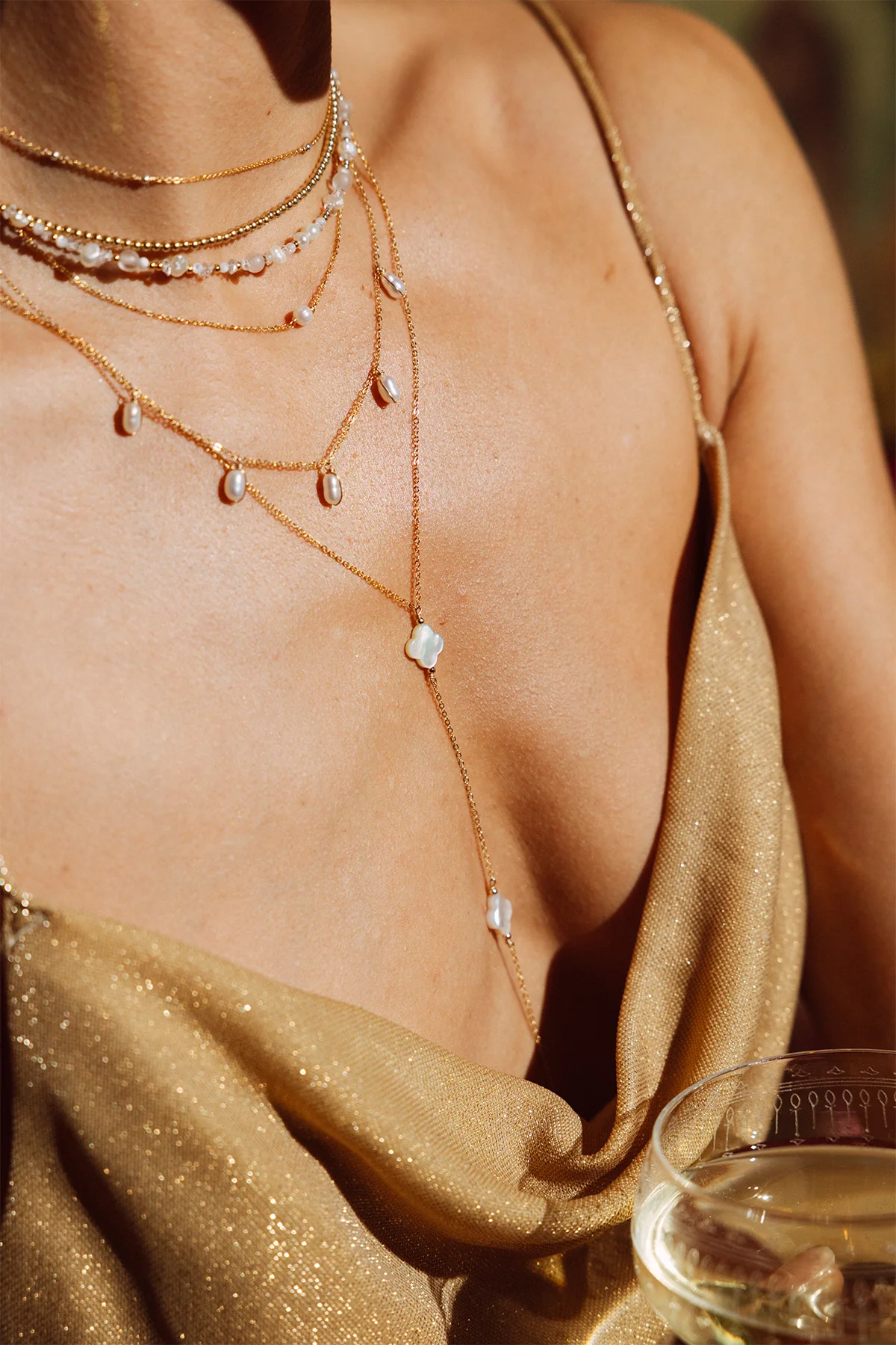 Collier Vénus - Neige éternelle - Image 4